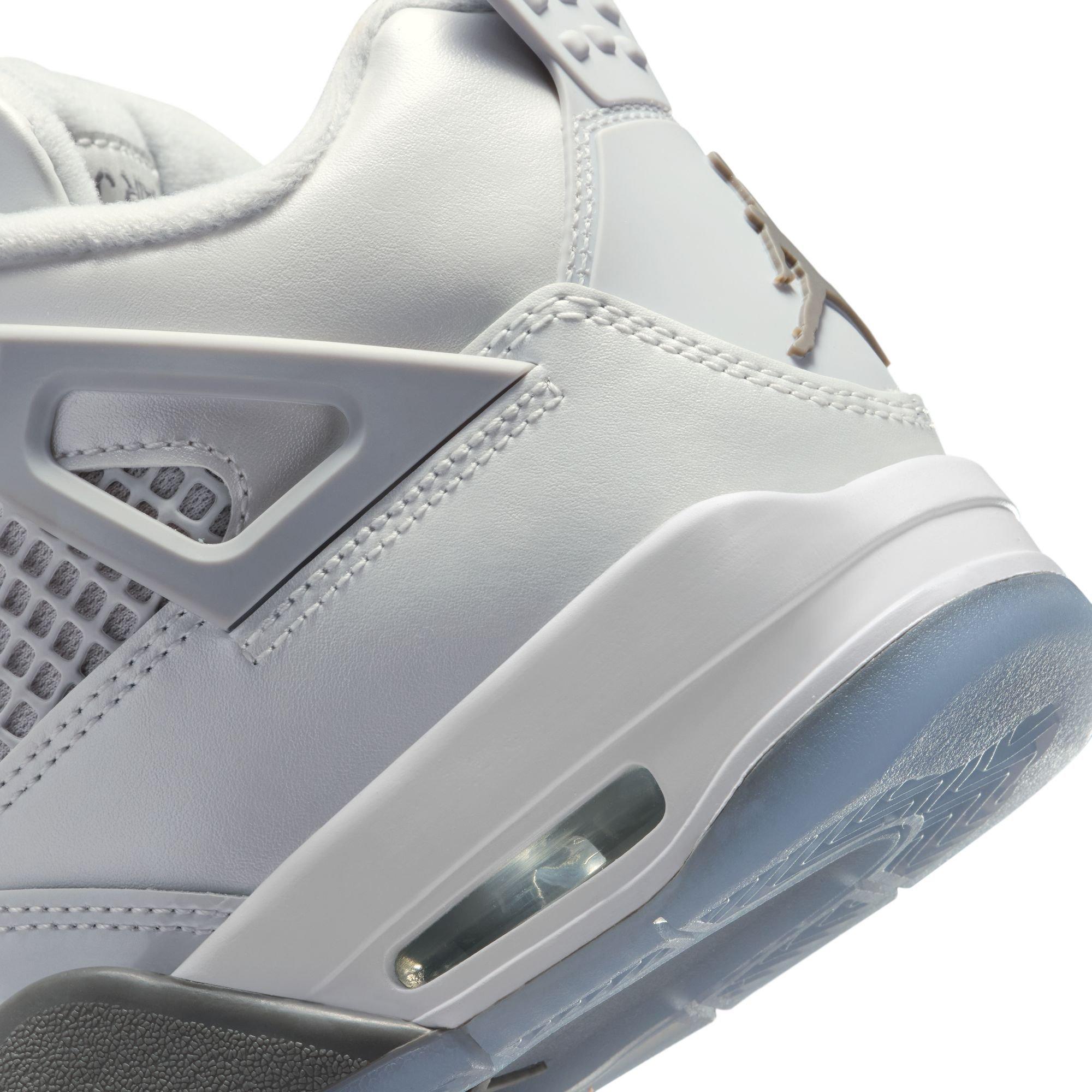 Jordan 4 Retro "Blue Chill" Heel Detail