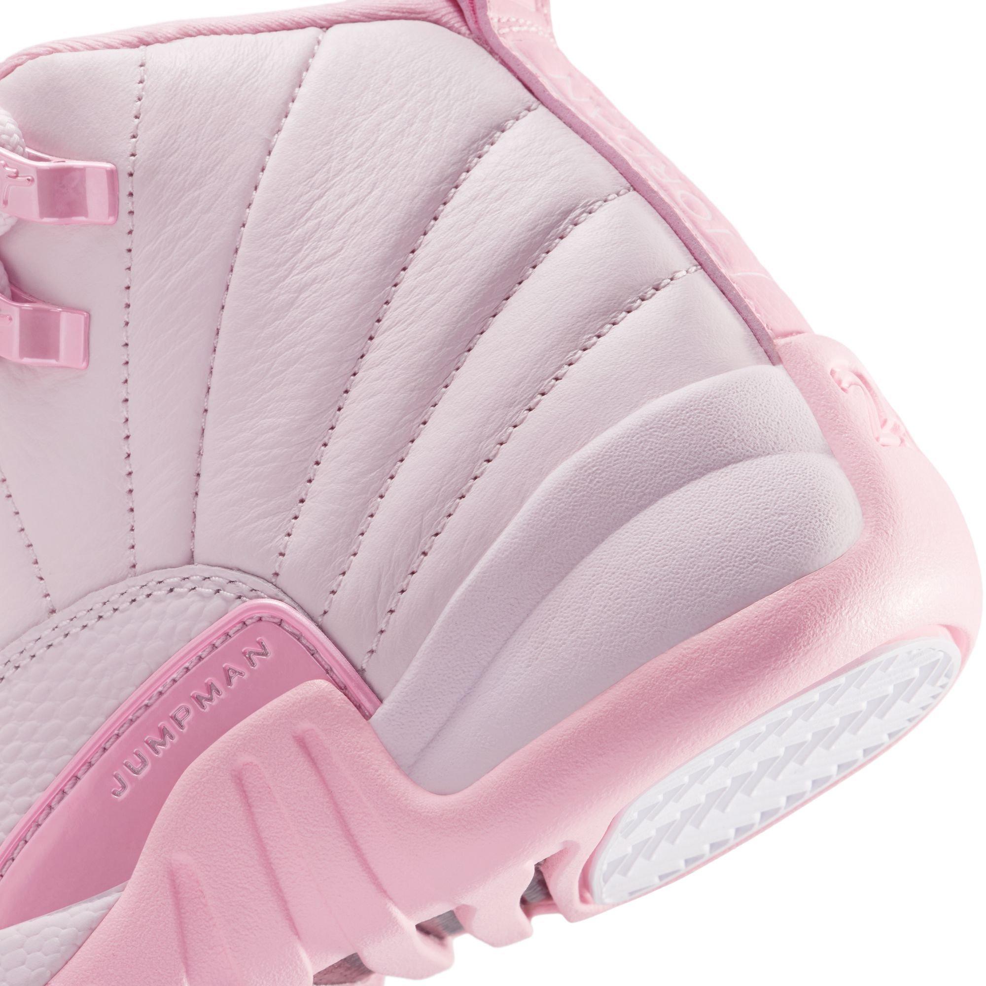 Jordan 12 Retro "Pink Snow" heel detail