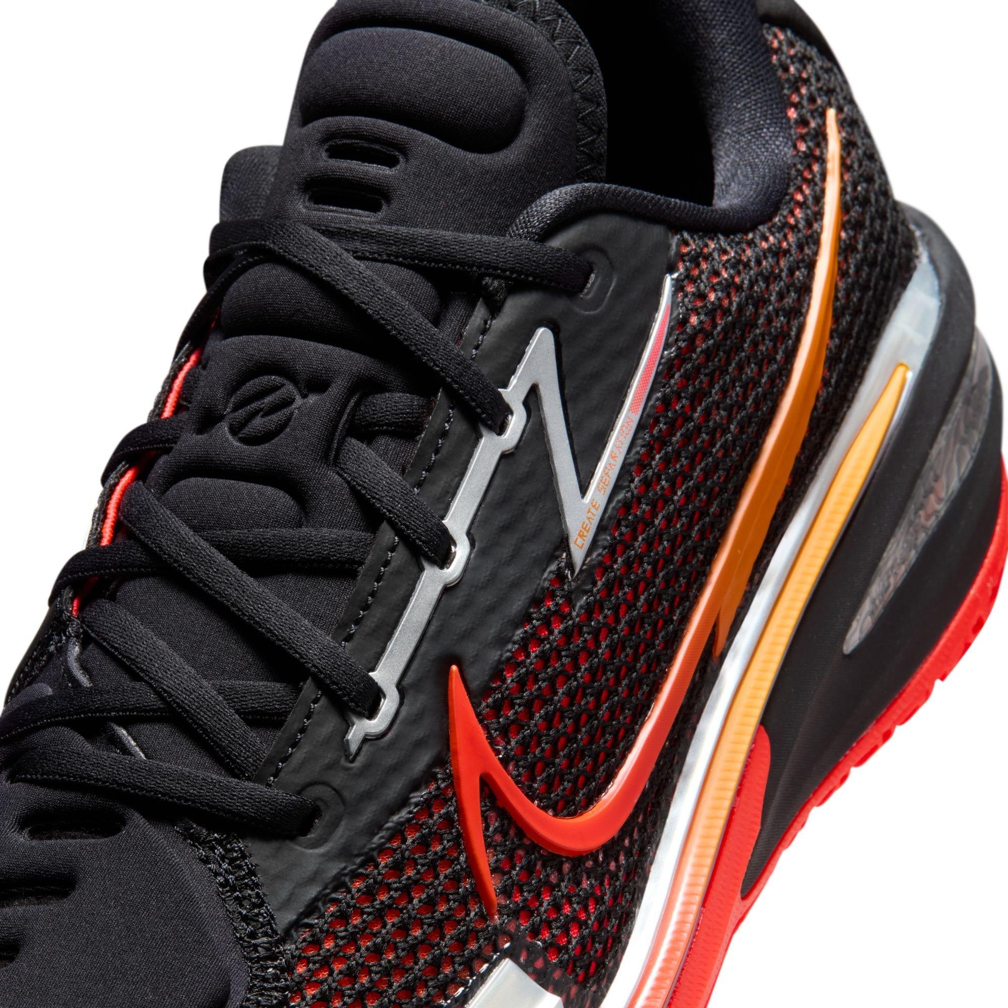 Nike G.T. Cut "Bright Crimson" Men's Basketball Shoe lace detail