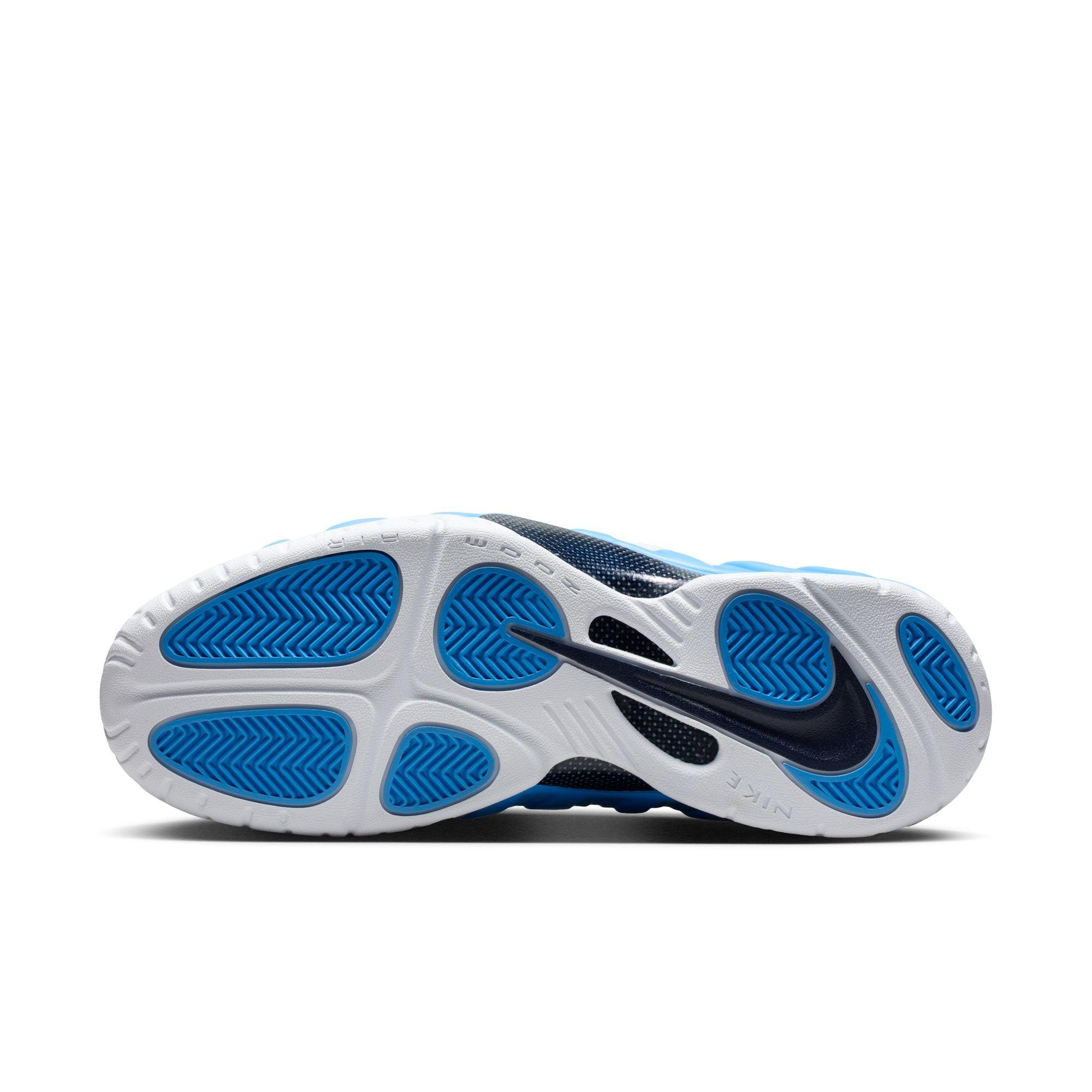 Nike Air Foamposite Pro "University Blue" bottom of shoes
