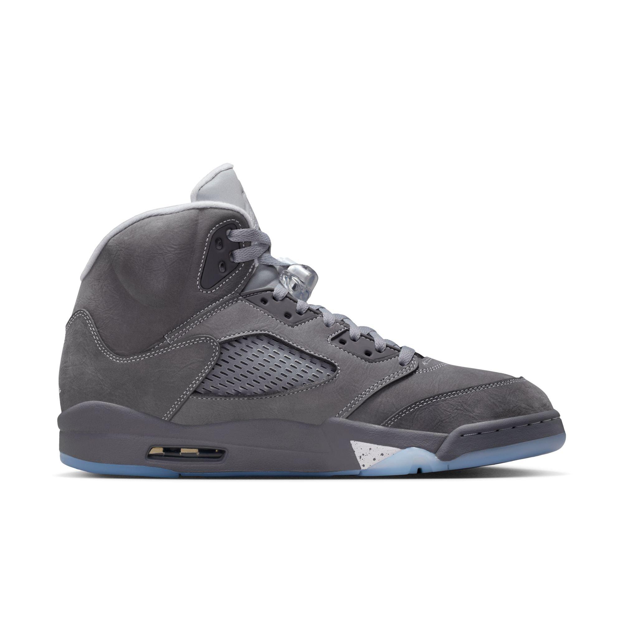 Jordan 5 Retro "Wolf Grey" side view