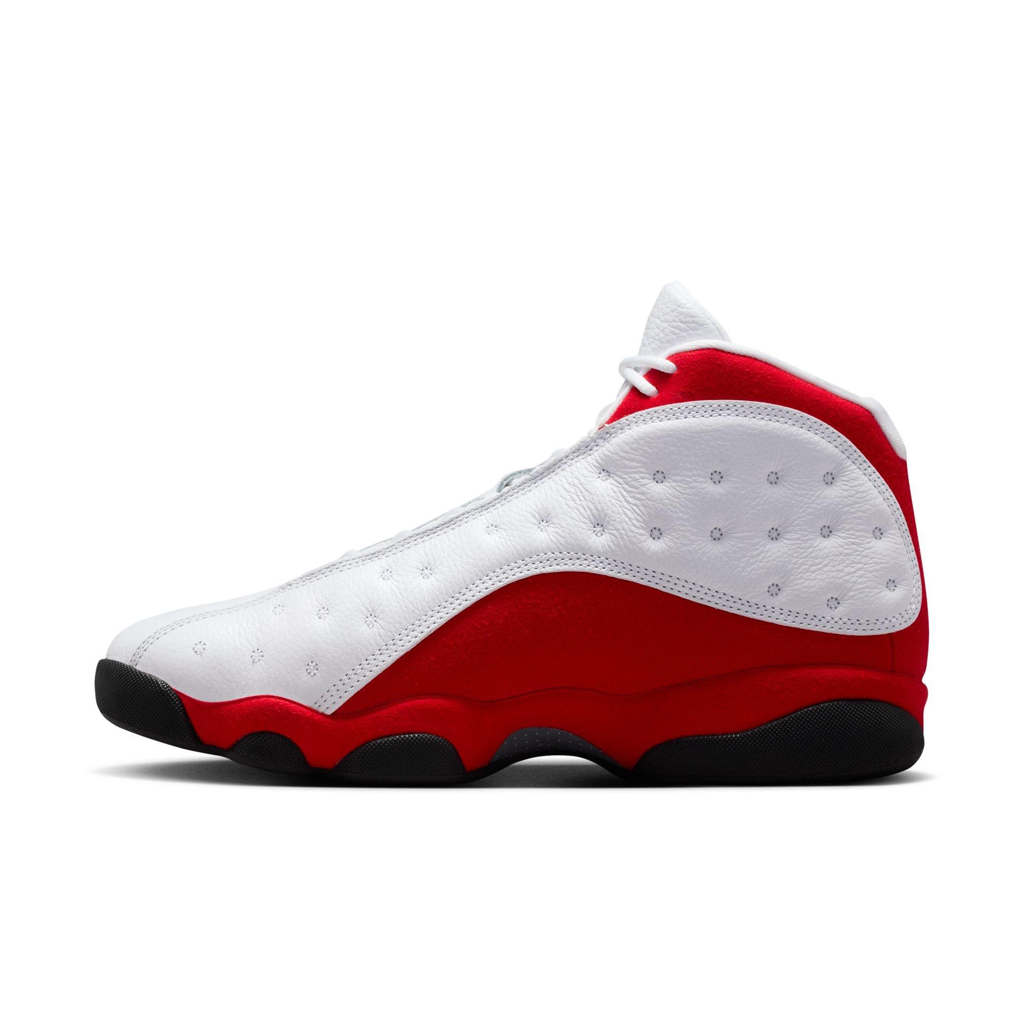 Jordan 13 Retro "True Red" Left View of Shoe