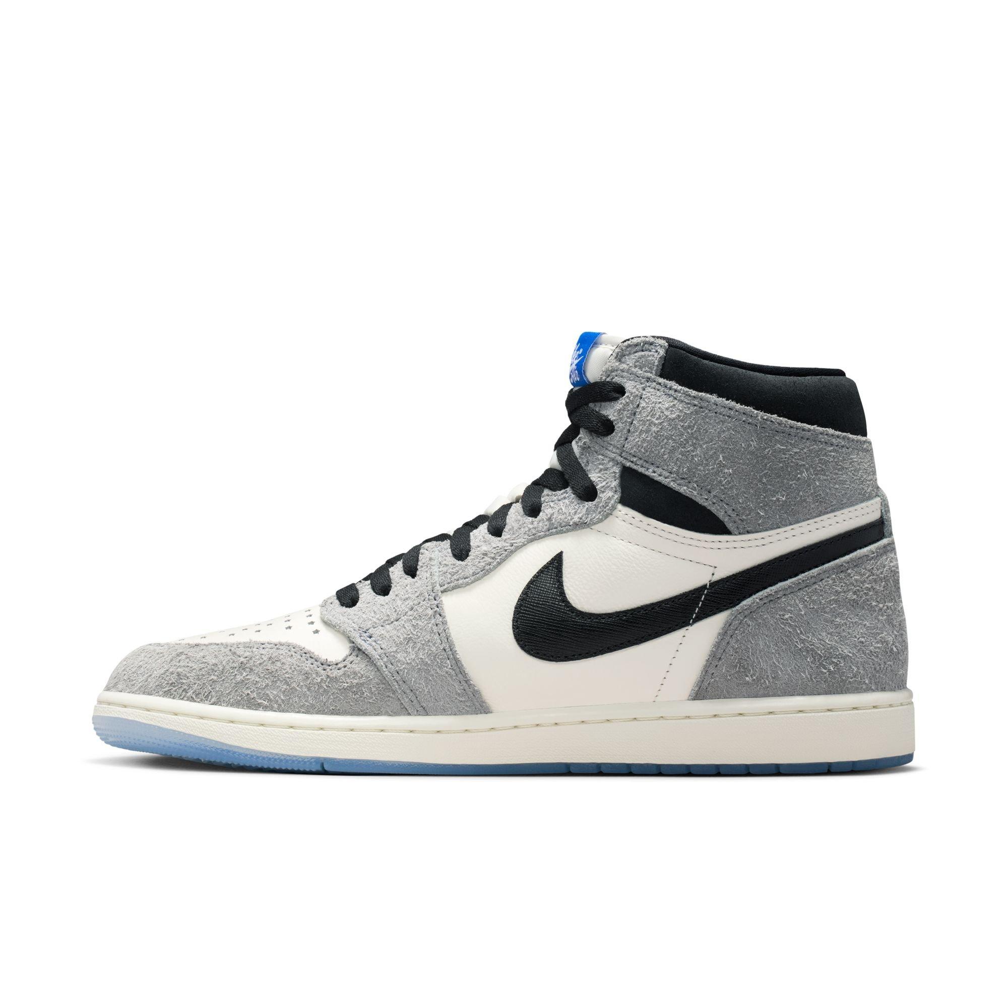Jordan 1 Retro High OG &ldquo;Cool Grey&rdquo; left view of shoe