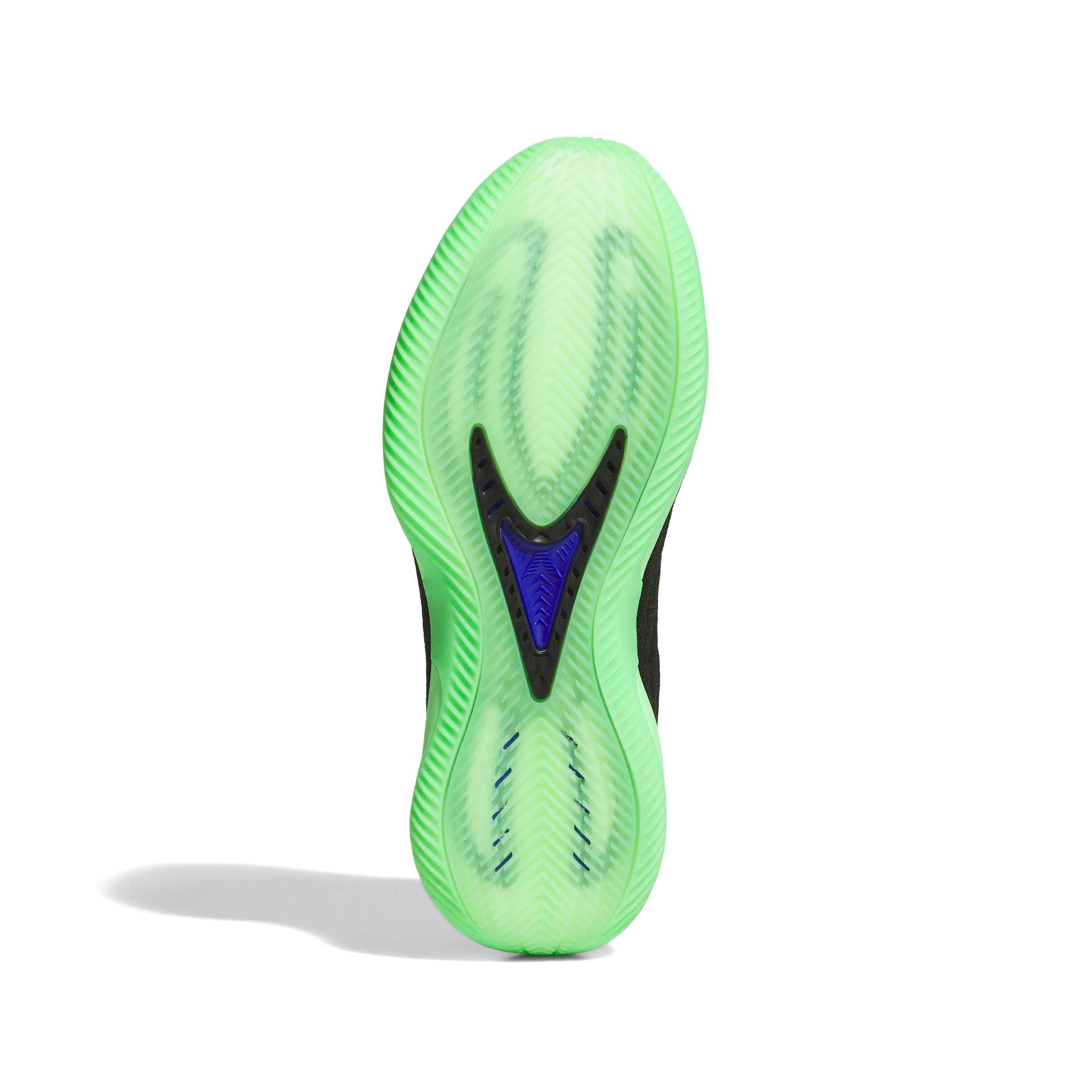 adidas Anthony Edwards 2 "Glow Green" bottom of shoes