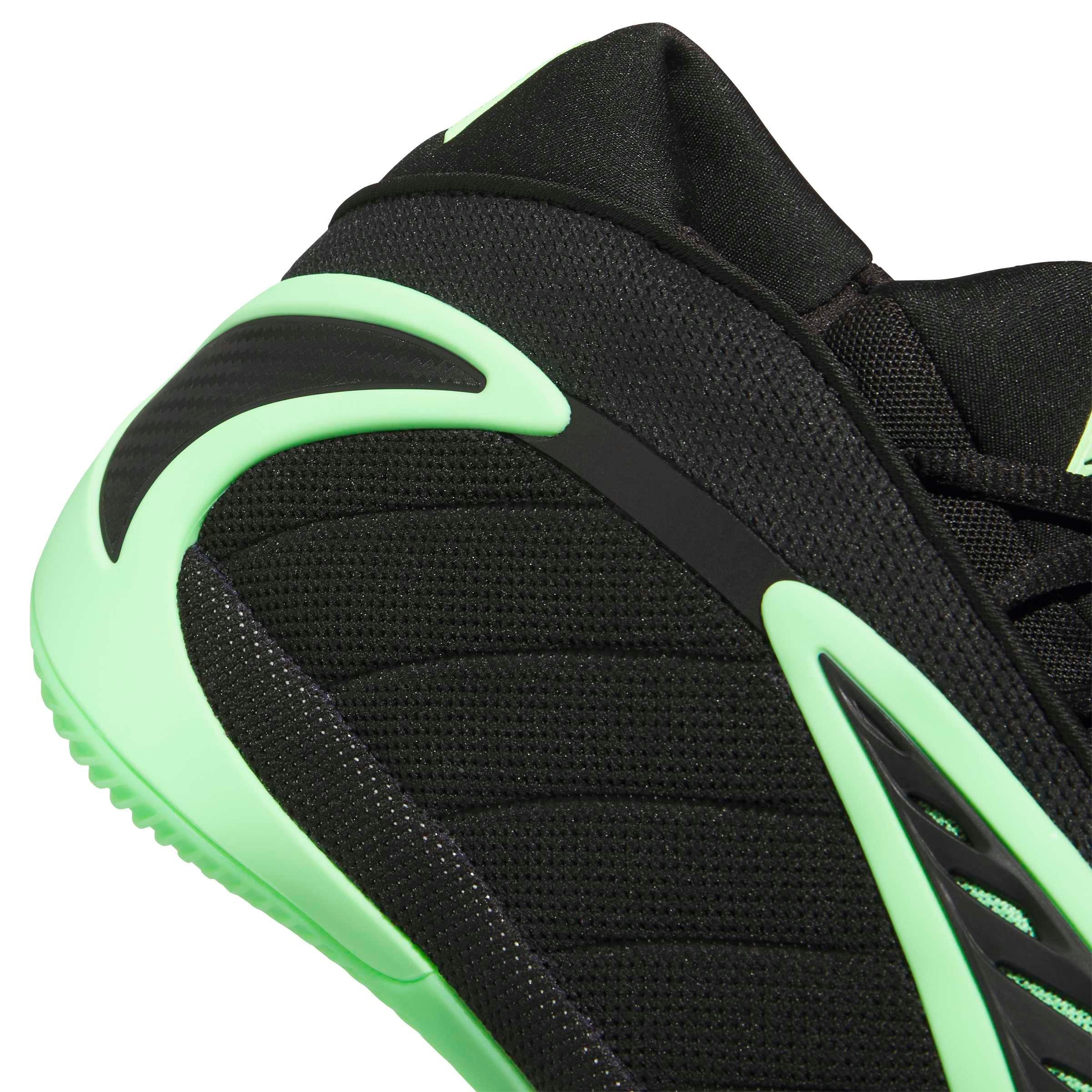 adidas Anthony Edwards 2 "Glow Green" heel detail