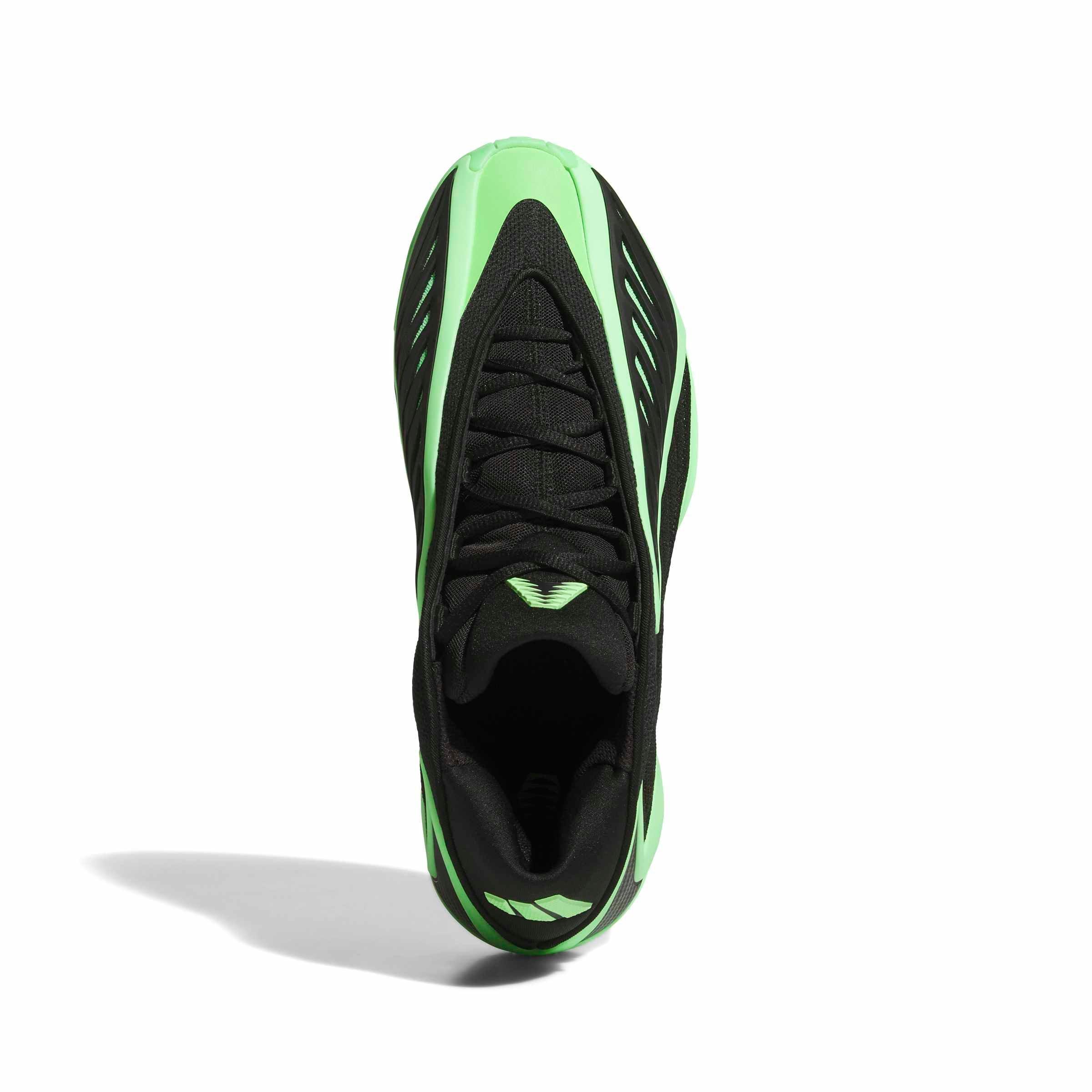 adidas Anthony Edwards 2 "Glow Green" lace detail
