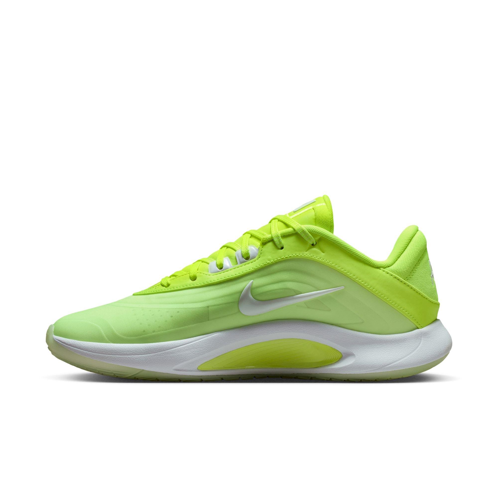 Nike A'One "Volt" Side View of Shoe