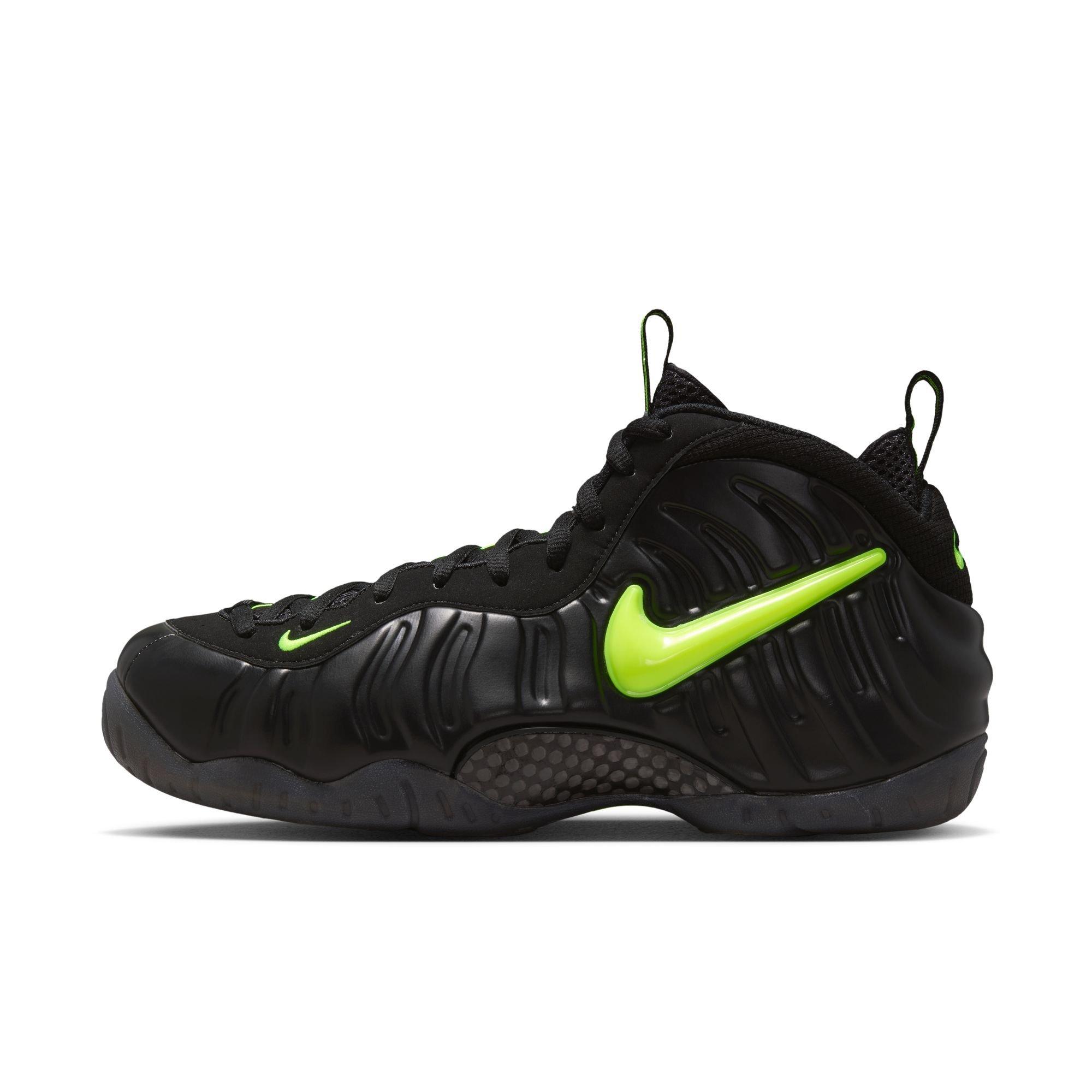 Nike Air Foamposite Pro "Voltage" left view of shoe