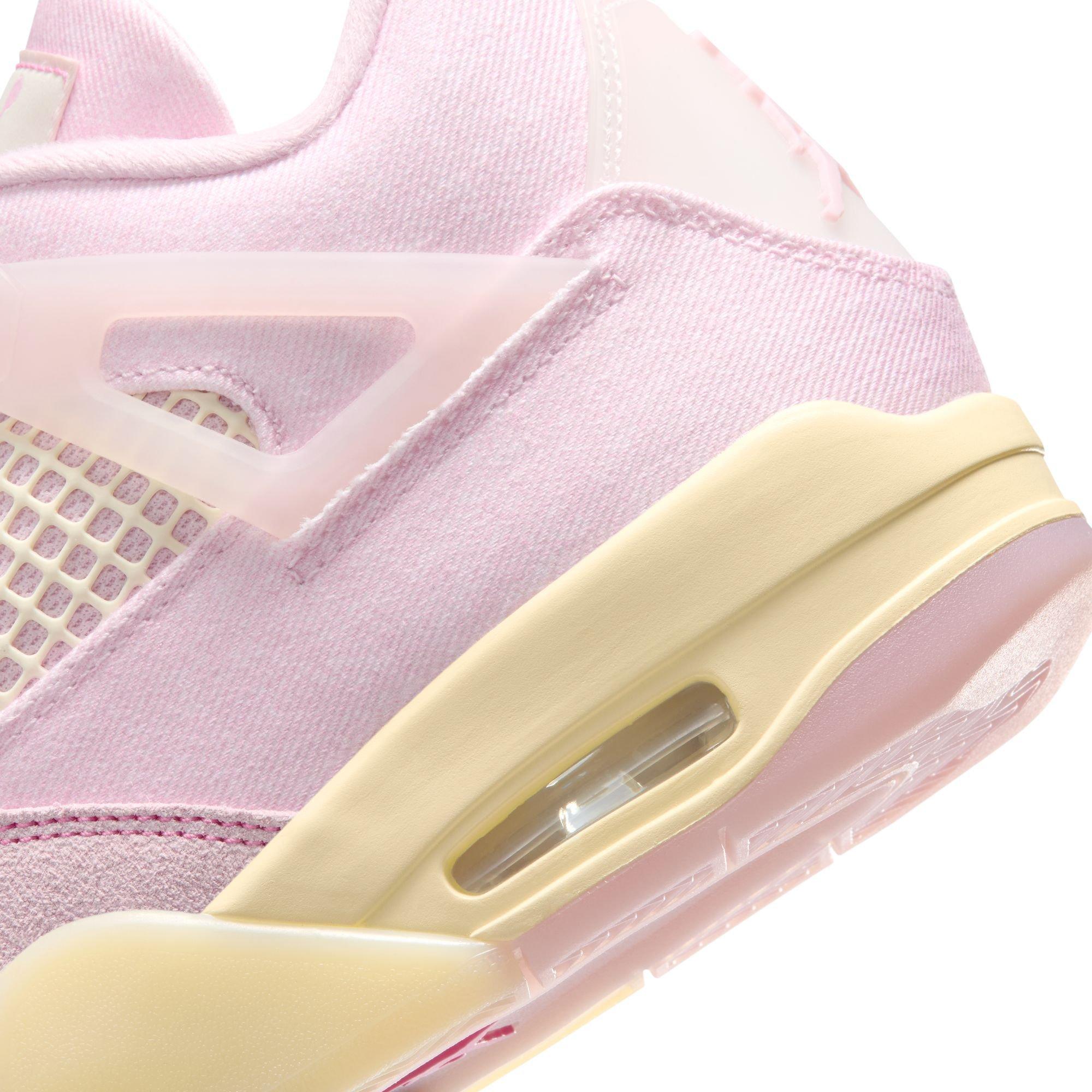 Jordan 4 Retro "Iced Carmine" heel detail