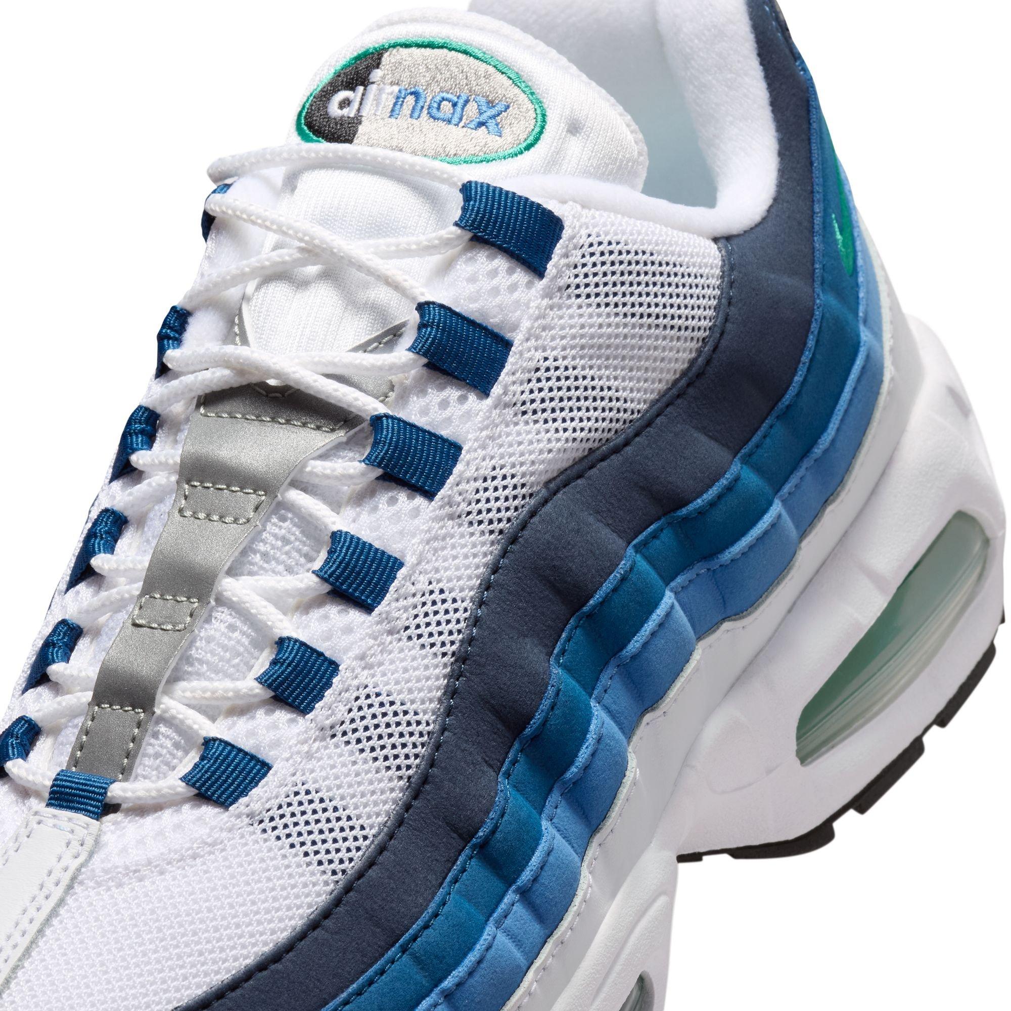 Nike Air Max 95 OG "Slate Blue" lace detail