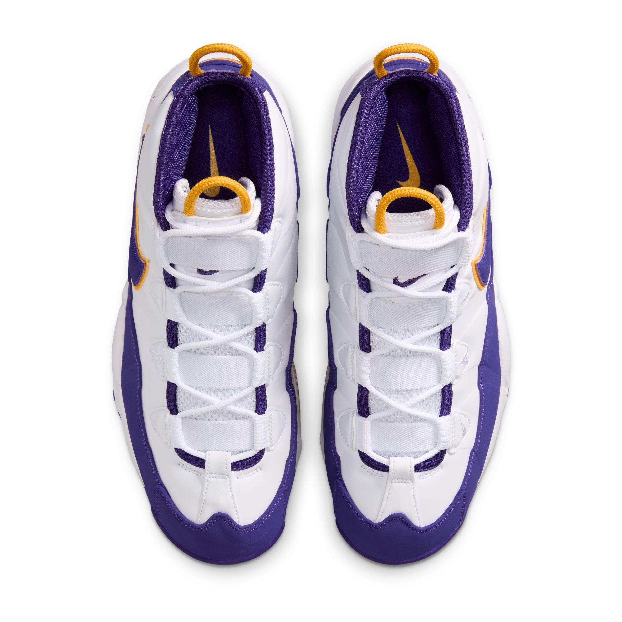 Nike Air Max Uptempo "Lakers" Top of Shoes