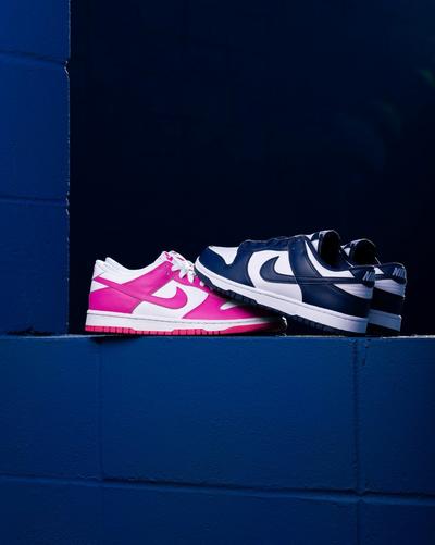 2 pairs of Nike Dunks