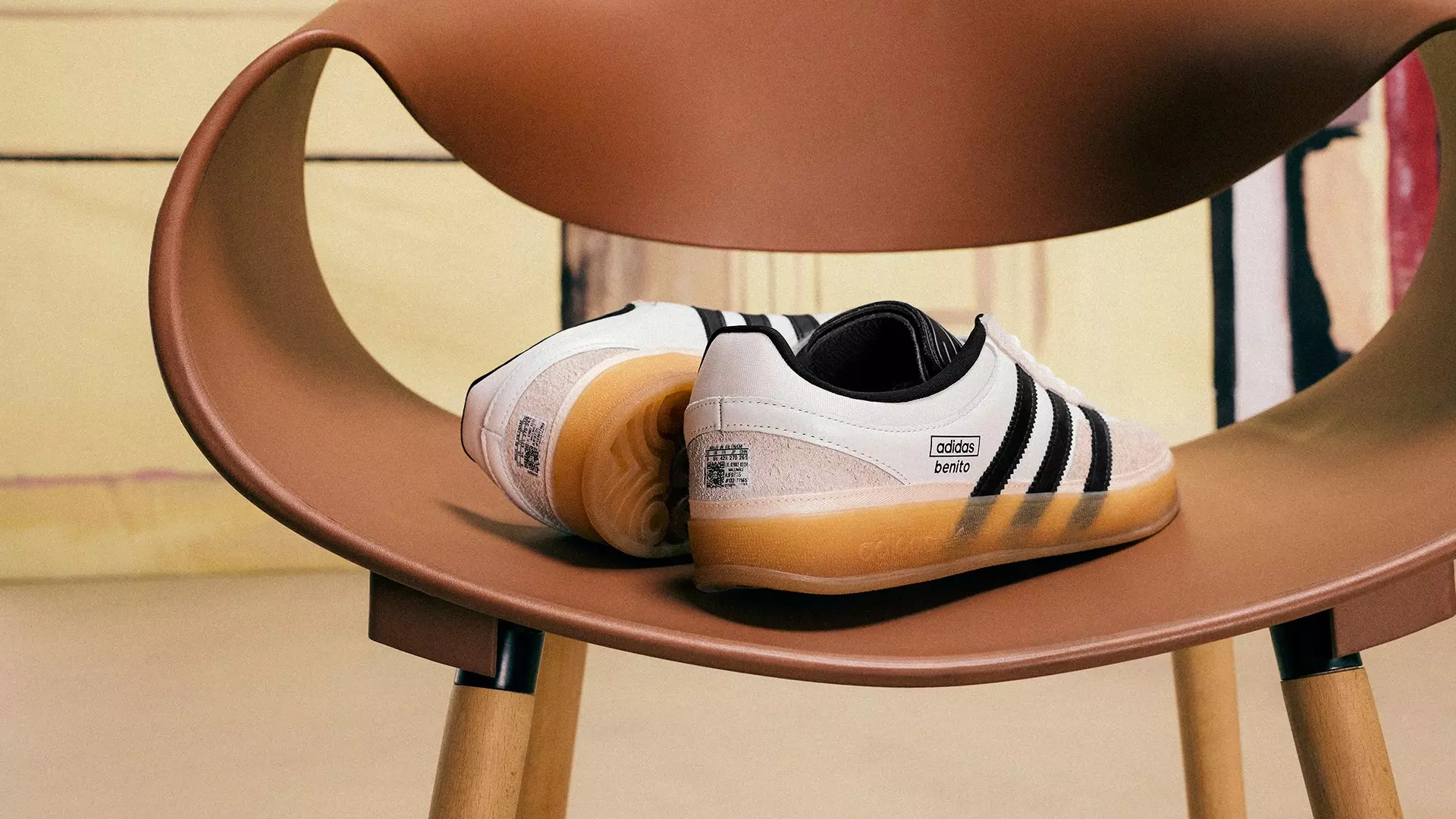 Bad Bunny x adidas Gazelle Indoor "Core White/Gum"