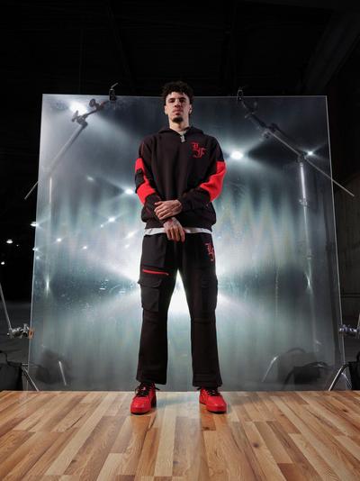 LaMelo Ball in Puma apparel 