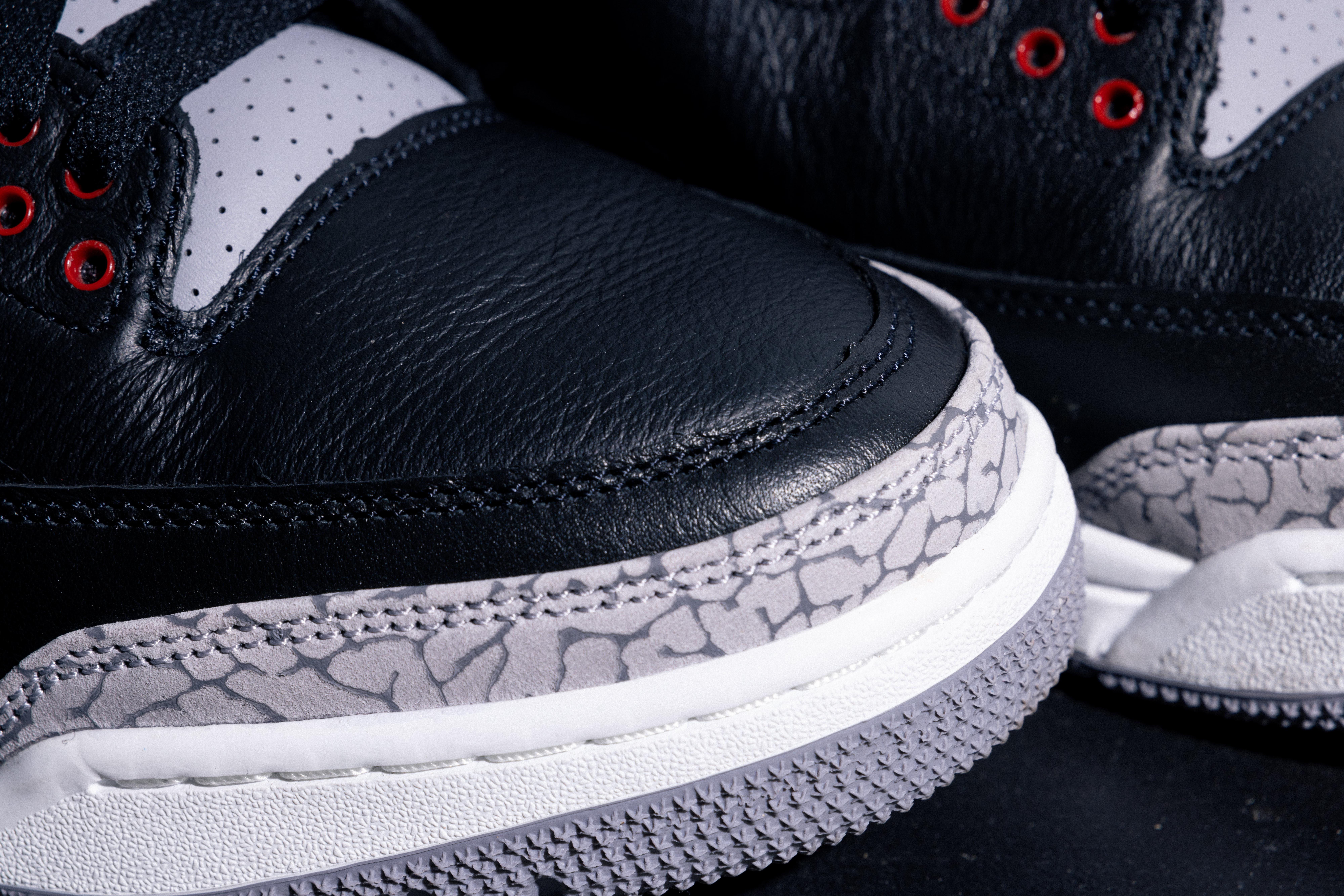 Air Jordan 3 “Black Cement” Shoe Box