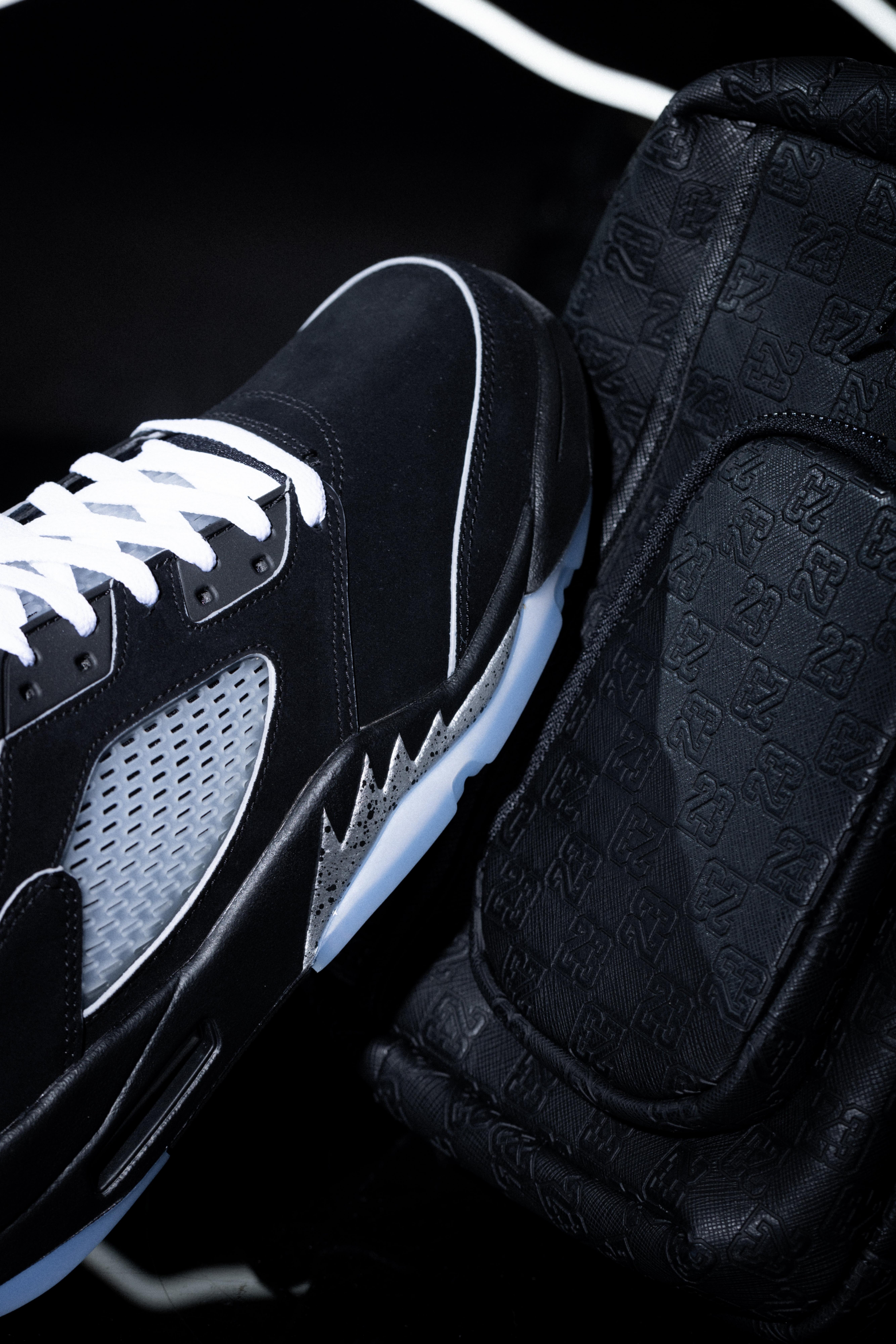 Jordan 5 Retro "Reimagined" Toe Box and Lace Details