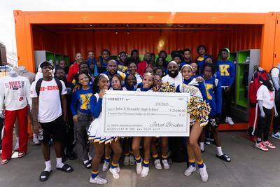 $25K Donation to the JFK High School’s boys' team
