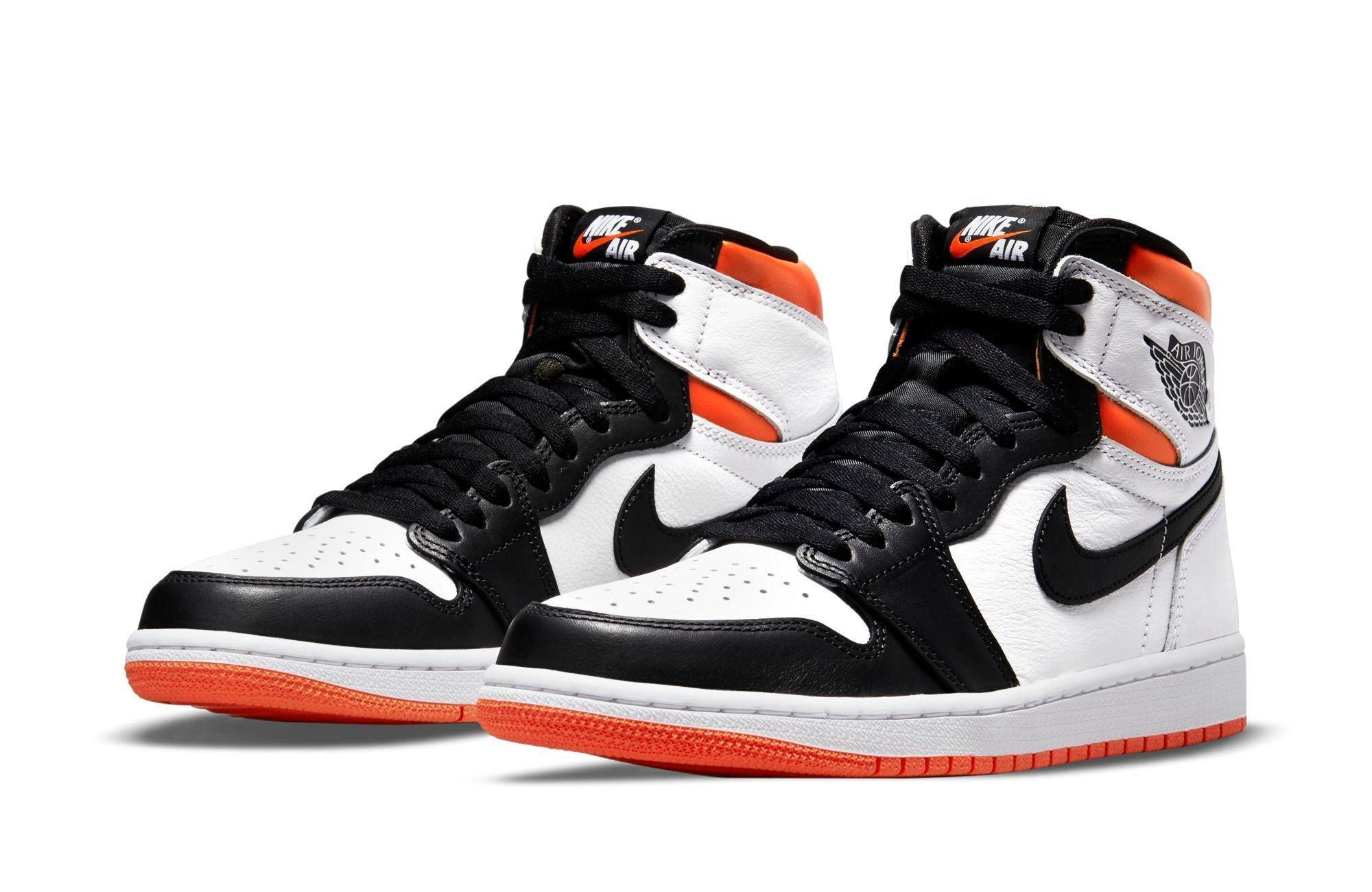 Air Jordan 1 Retro High OG Black/Orange Official Look