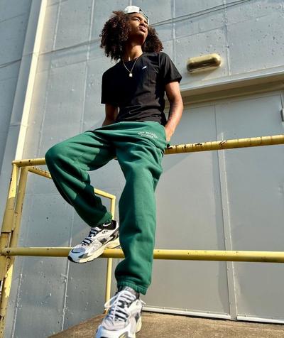 New Balance Fleece Pants - Green