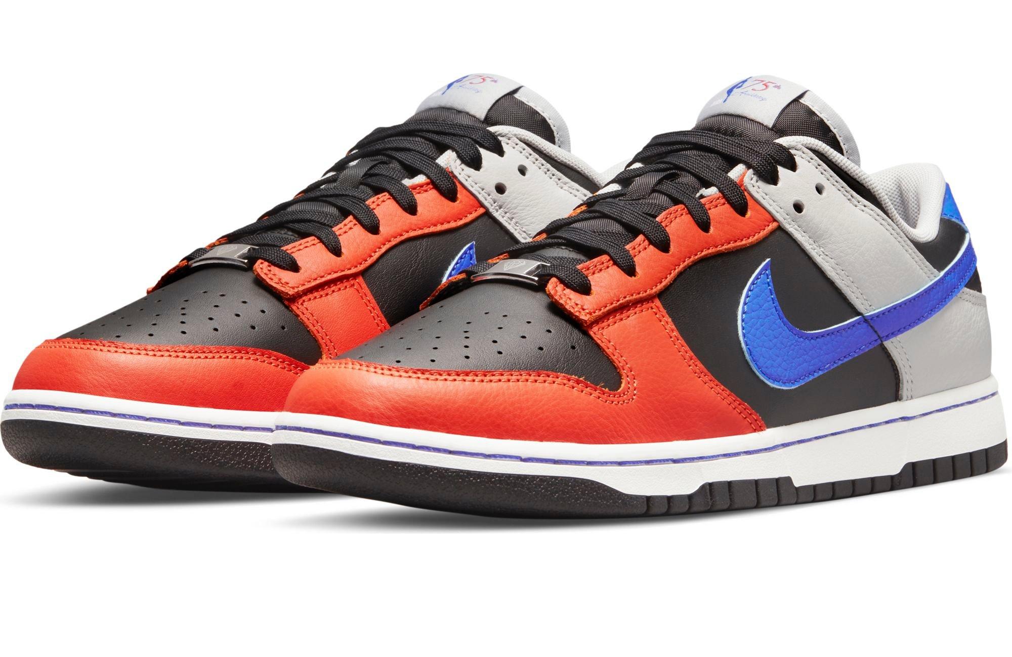 Sneakers Release Nike Dunk Low Retro Emb “knicks” Blackracer Blue