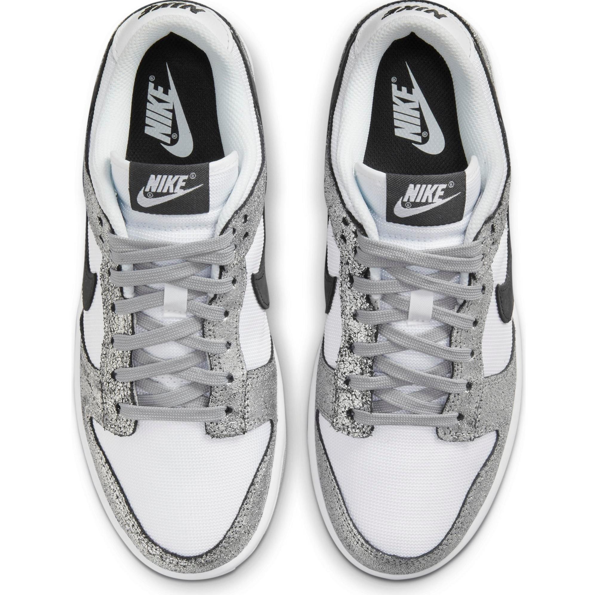 Silver sequin cheap nike dunks