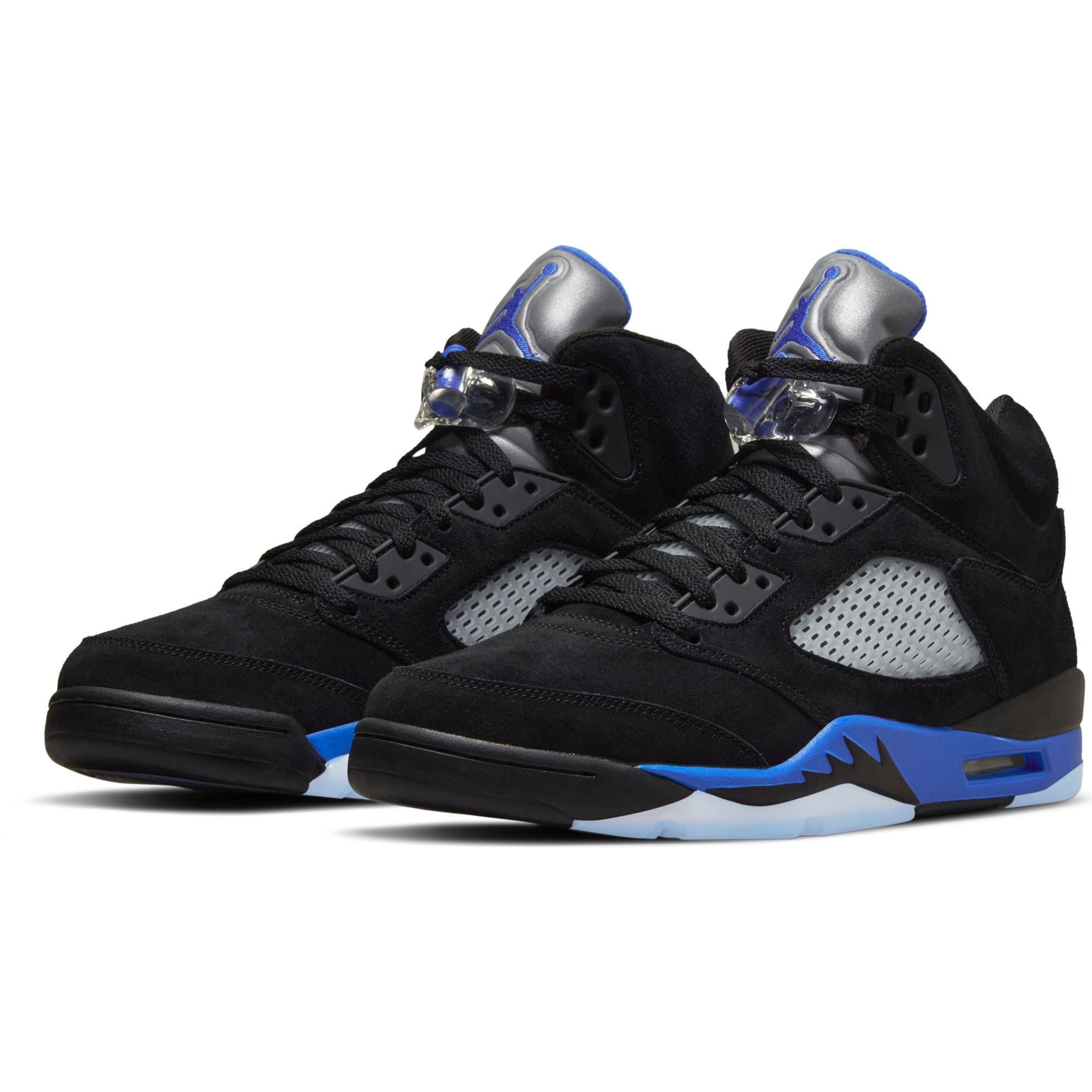 Sneakers Release &#8211; Jordan 5 Retro &#8220;Black/Racer Blue/Reflect  Silver&#8221; Men&#8217;s &#038; Kids&#8217; Shoe Launching 2/12￼