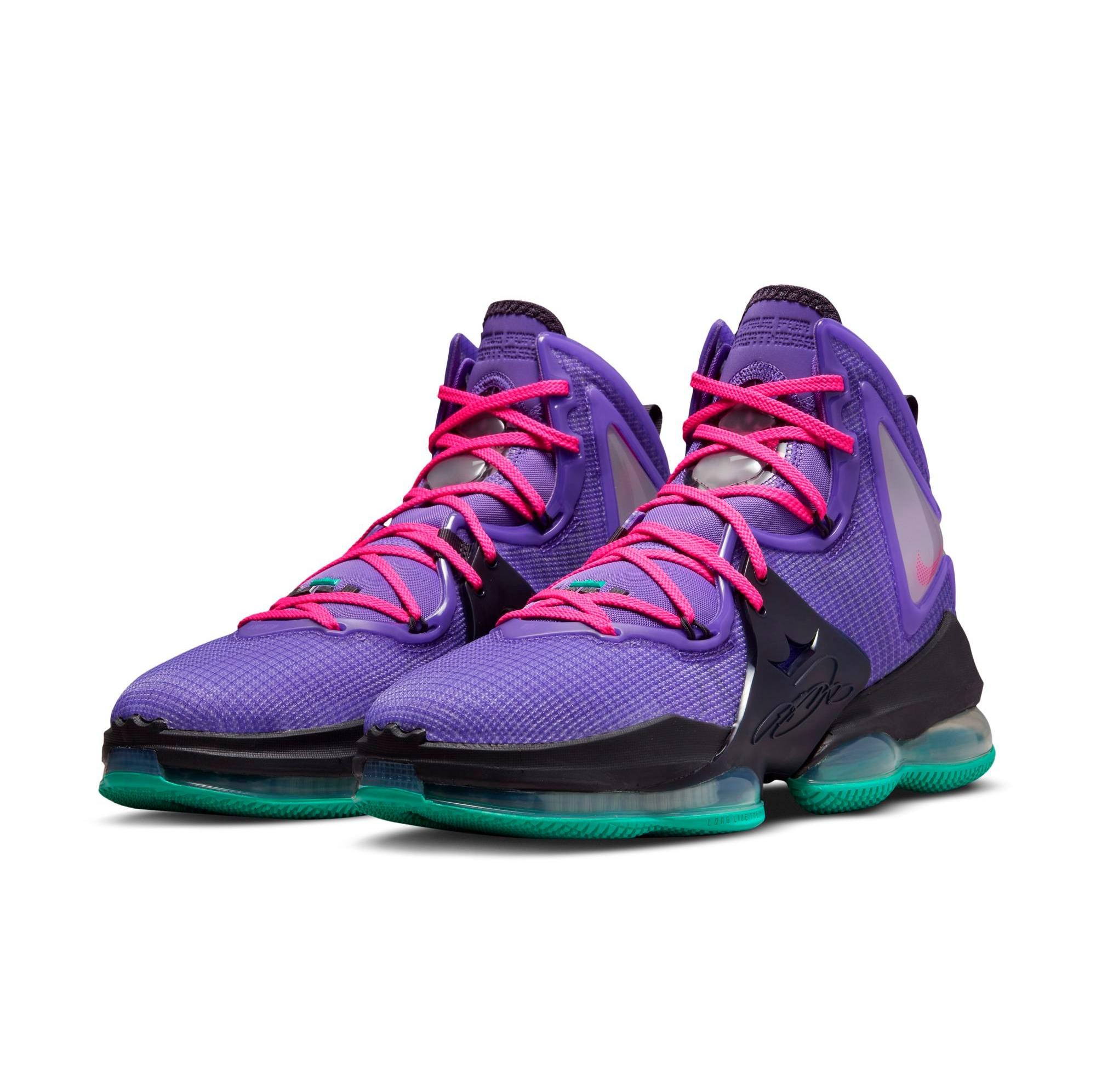 Sneakers Release – The LeBron 19 “DJ Bron” Wild  Berry/Hyper Pink/Cave Purple Men’s Basketball Shoe Dropping 6/25