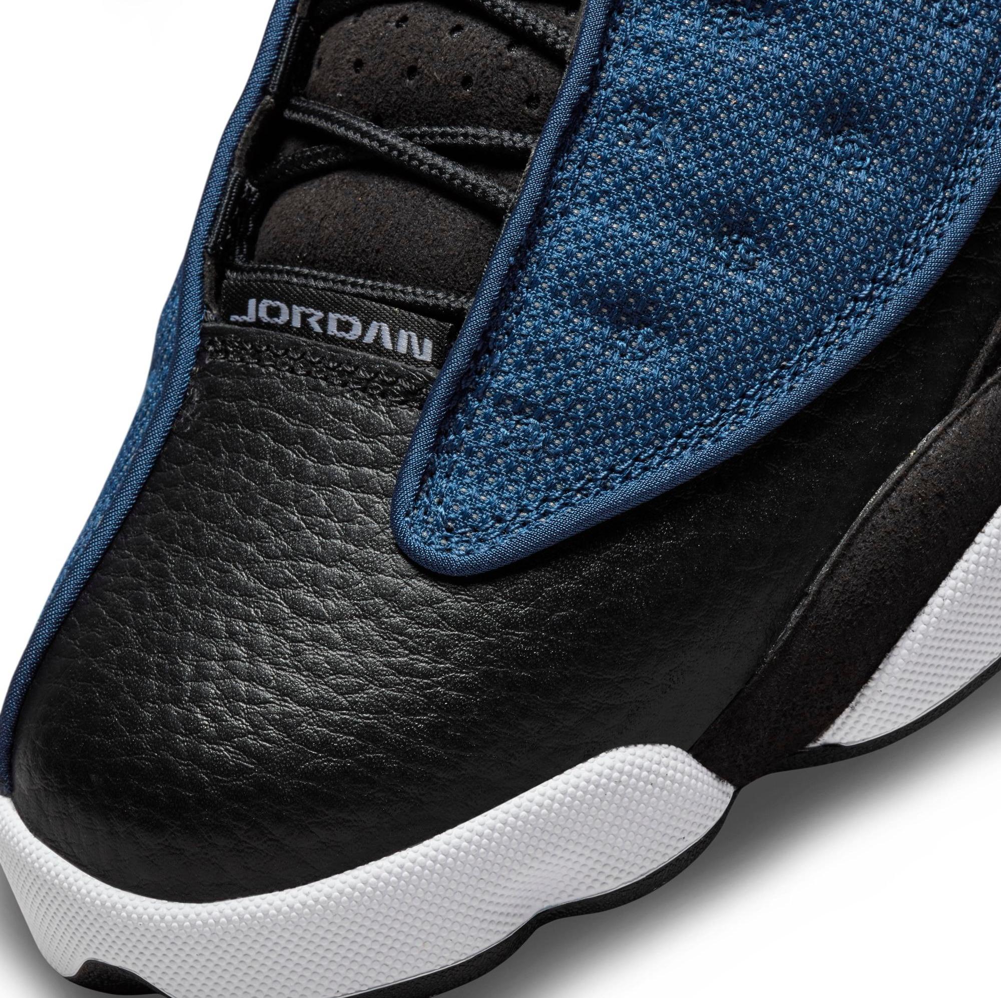 Jordan 13 Retro Black/University Blue/White Men's Shoe - Hibbett