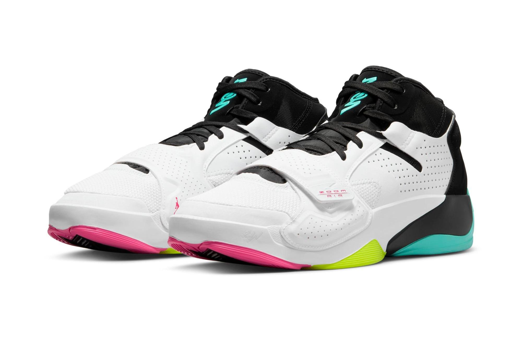 Jordan Zion 2 "White/Volt/Black" Men's & Kids' shoes