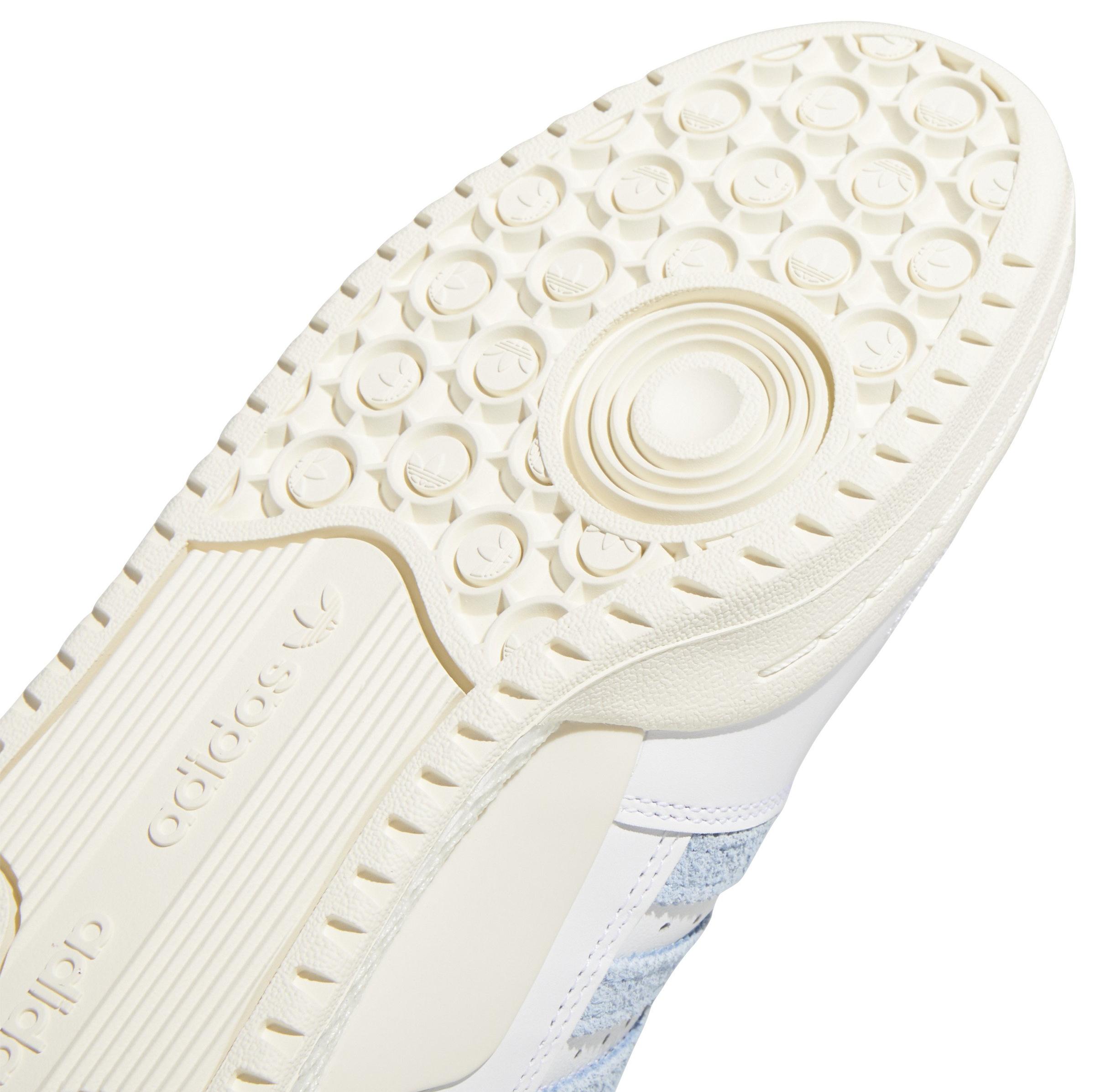 adidas Forum 84 High "White/Off-White/Clear Sky" Men's Shoe toe close up