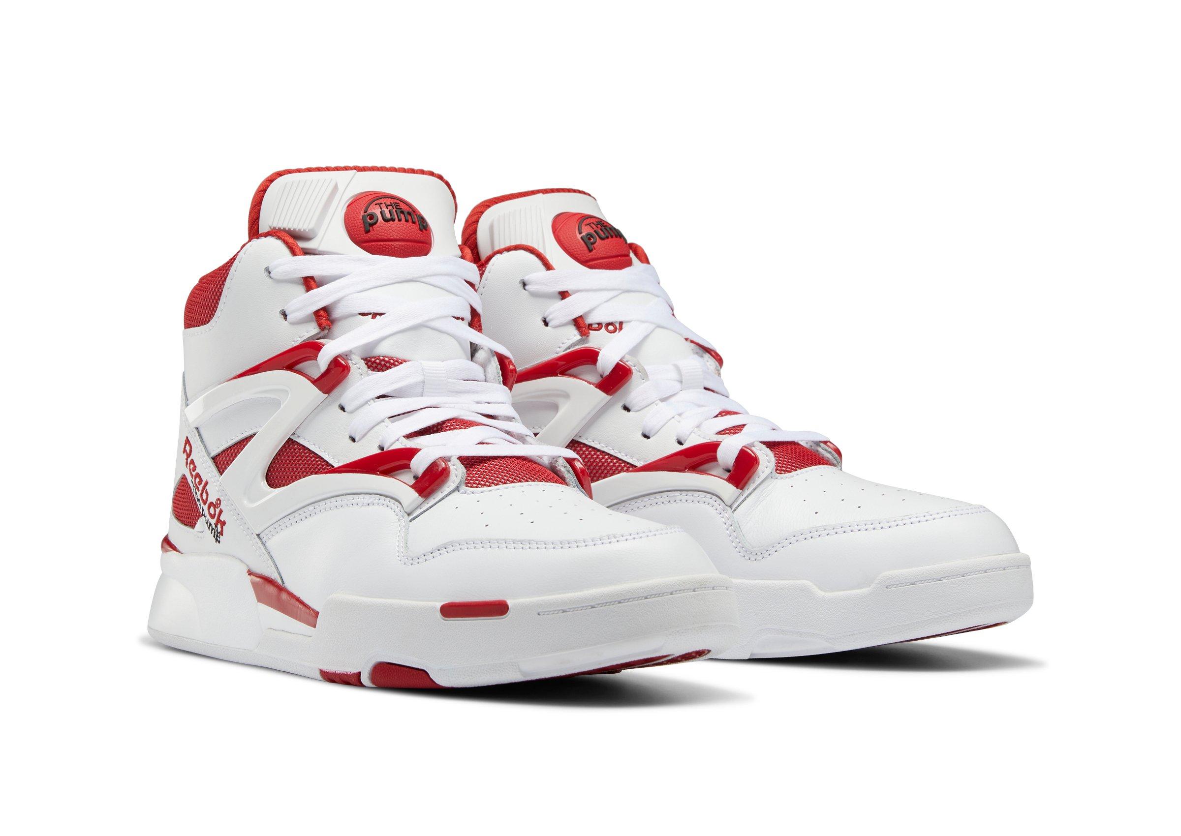 Sneakers Release &#8211; Reebok Pump Omni II &#8220;White/Red/Black&#8221; Men&#8217;s Basketball Launching 12/31