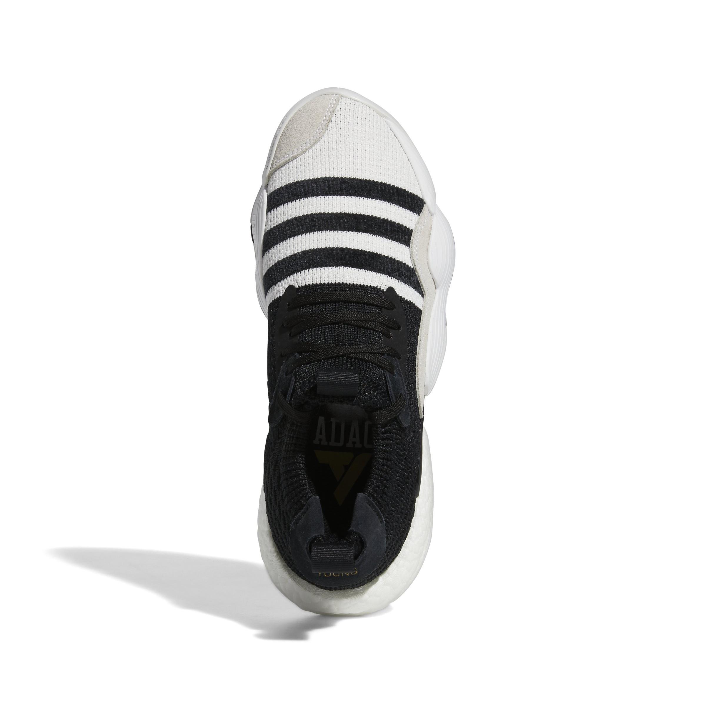 adidas Trae Young 2.0 "White/Black/Gold" Men's Basketball Shoe Dropping 12/23 top view