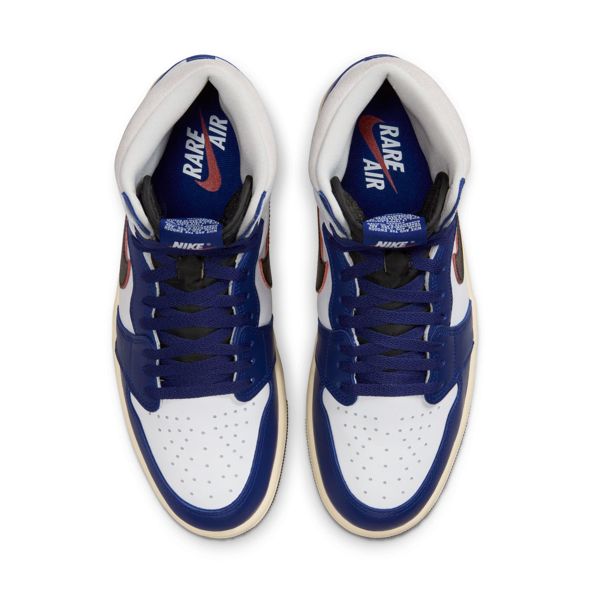 Air Jordan 1 High OG Rare Air “Deep Royal Blue” Top of Shoe