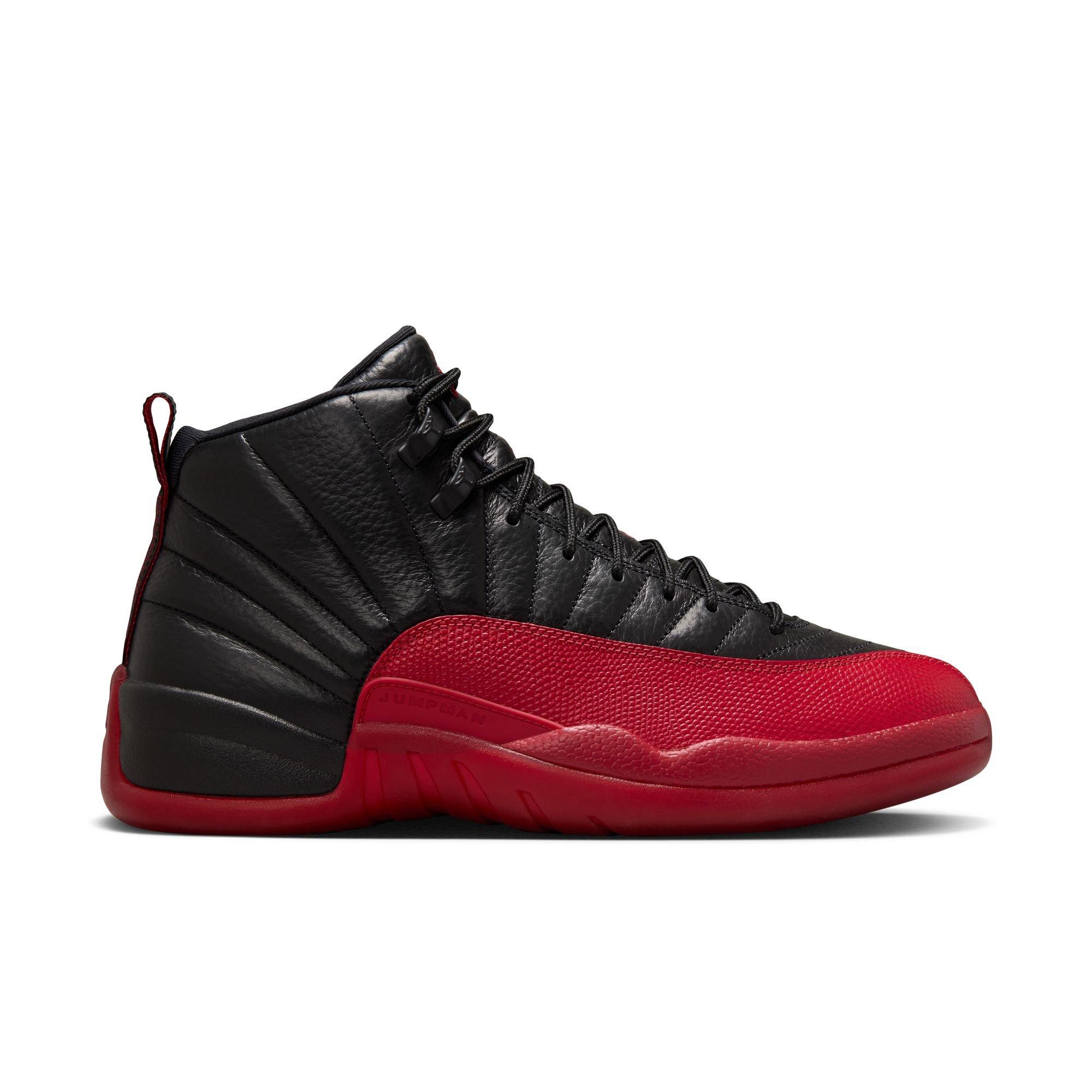 Jordan 12 Retro Air Jordan 12 Retro "Flu Game" Right Side of Shoes