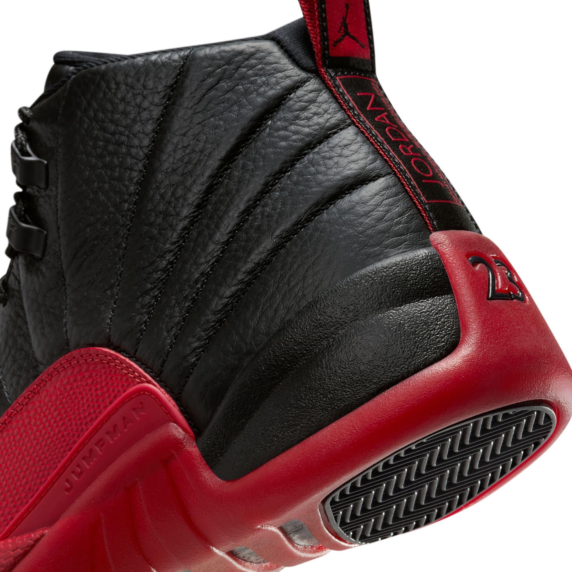 Air Jordan 12 Retro "Flu Game" Heel of Shoe