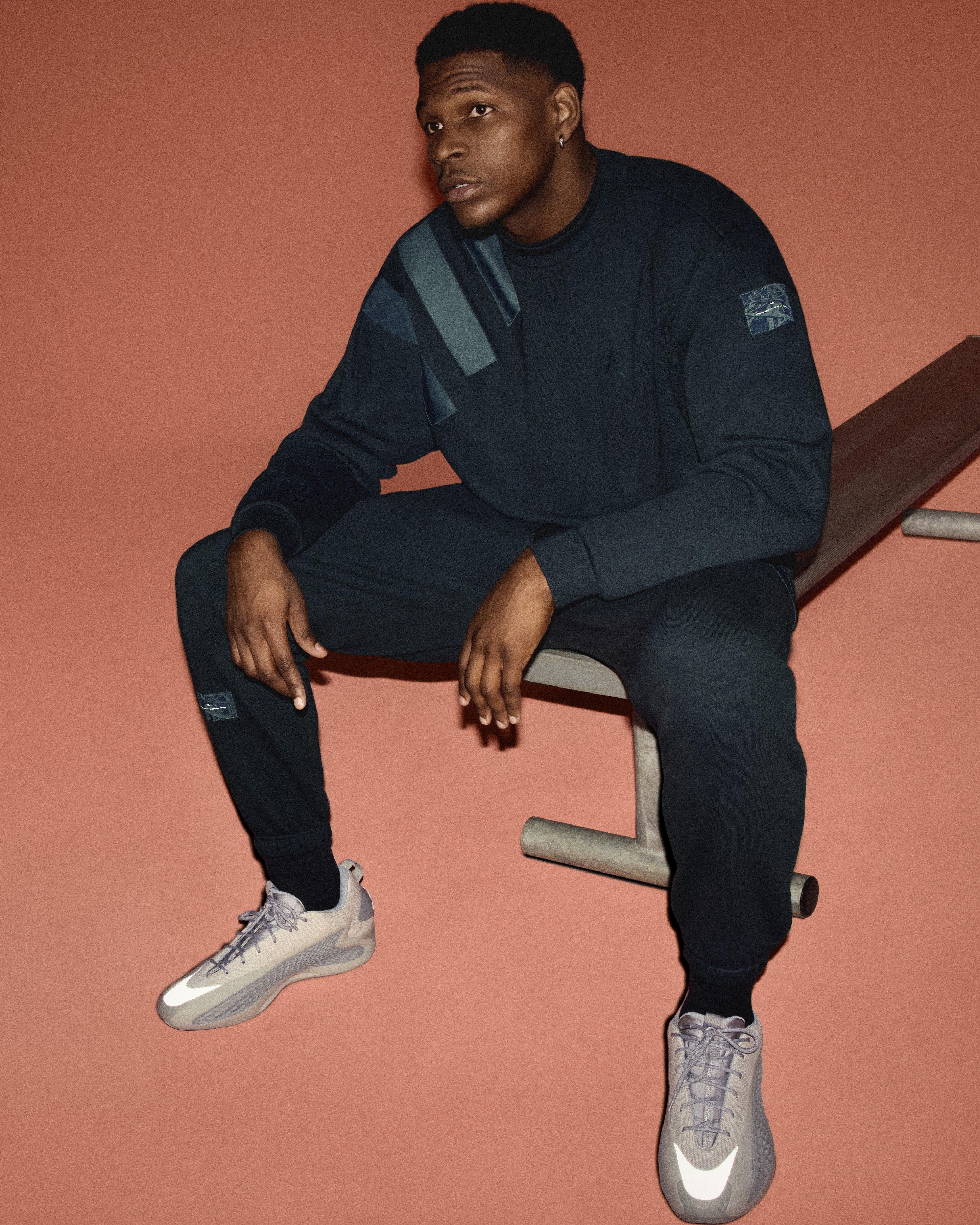 Anthony Edwards in adidas AE 1 “Metallic Grey”