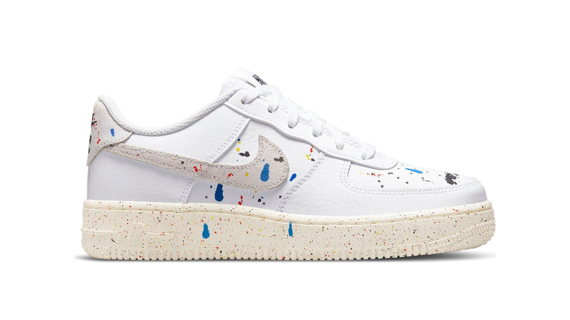 Nike Air Force 1 '07 LV8 Paint Splatter Casual Shoes