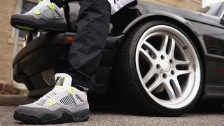 Air Jordan 4 Retro SE “Neon” Cool Grey/Volt-Wolf Grey-Anthracite CT5342-007  - SoleSnk