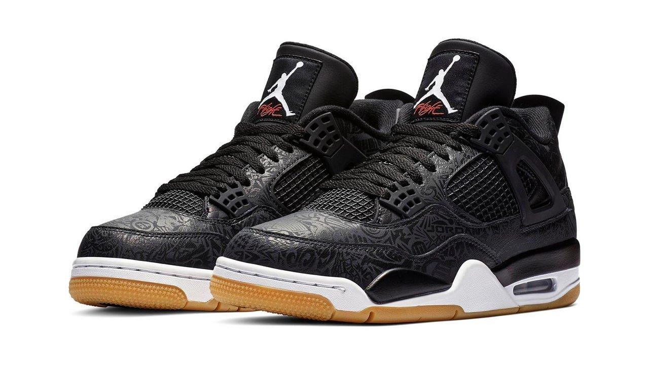 Sneakers Release &#8211; Jordan Retro 4 SE “Black/Gray/Gum” Basketball Shoe