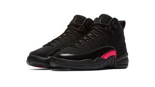 Sneakers Release &#8211; Air Jordan Retro 12 &#8220;Black/Rush Pink&#8221; Kids&#8217; Basketball Shoe