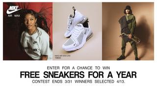AIR MAX MONTH CONTEST ALERT! Win Free Sneakers For a Year