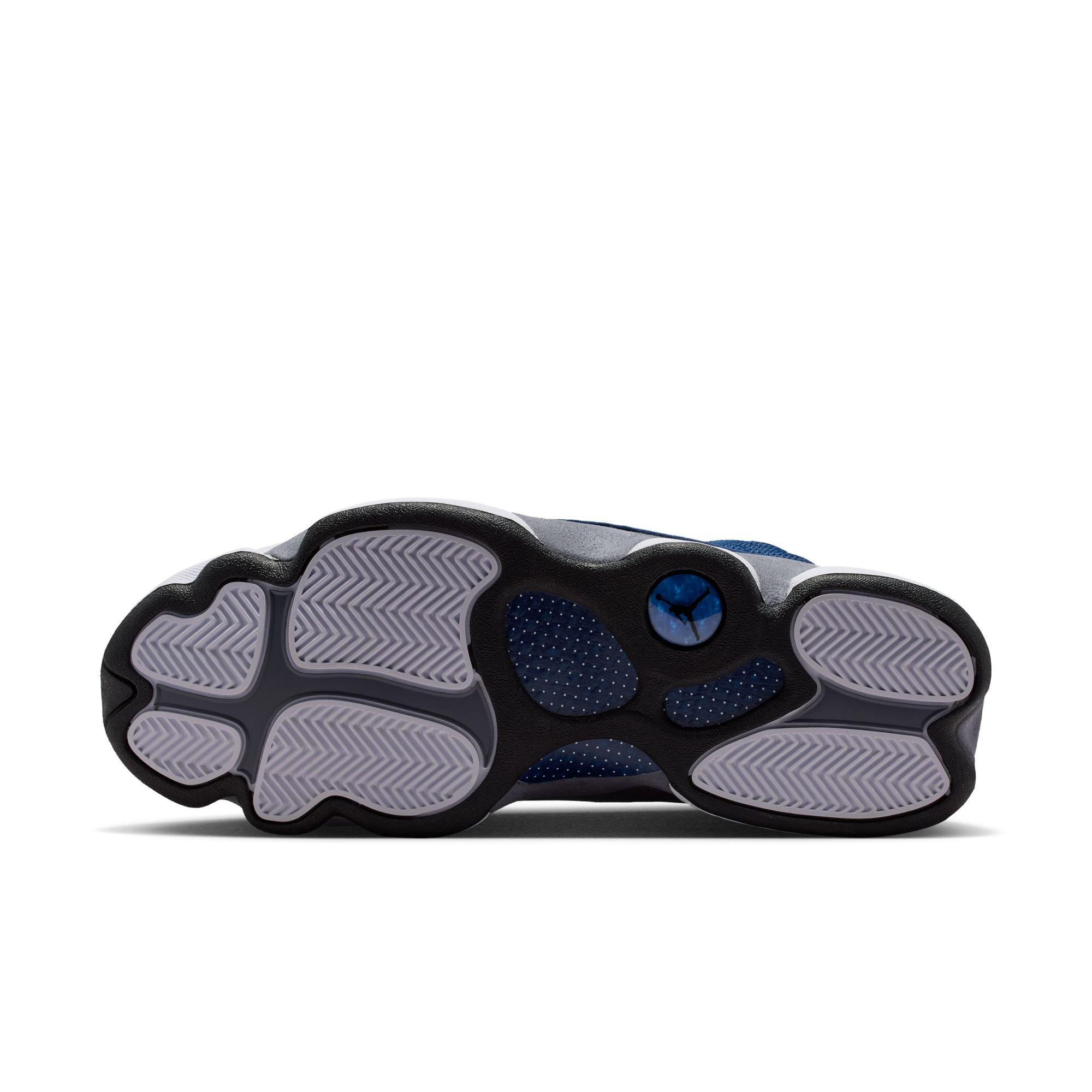 Jordan 13 Retro "Navy and Flint Grey" bottom