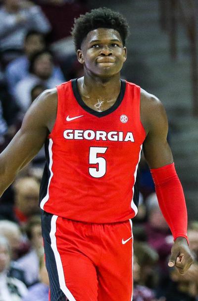 Gamecock Central, CC BY 2.0 <https://creativecommons.org/licenses/by/2.0>, via Wikimedia Commons - Anthony Edwards at University of Georgia 