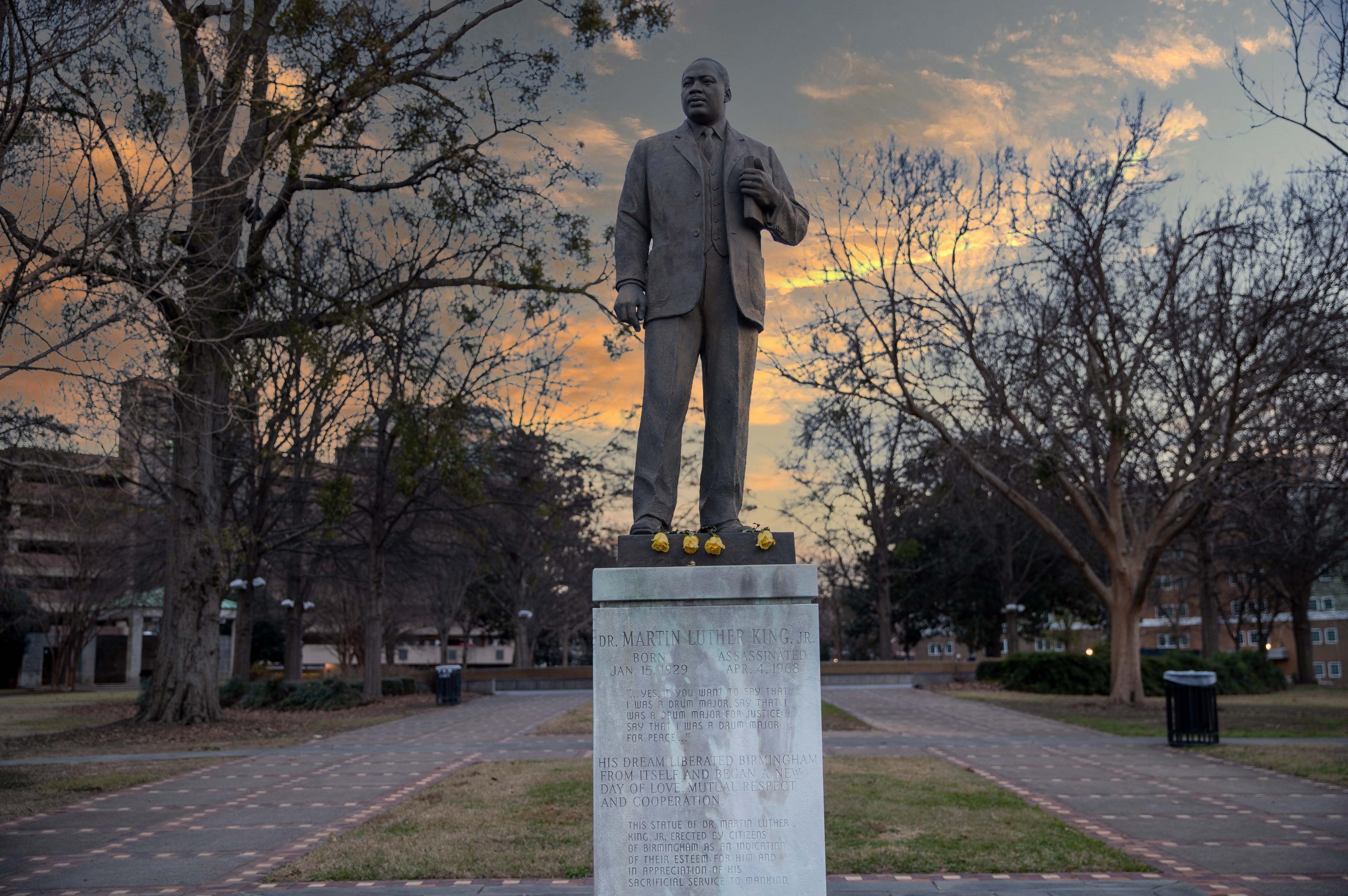 MLK Jr. Memorial Statue, Birmingham, AL