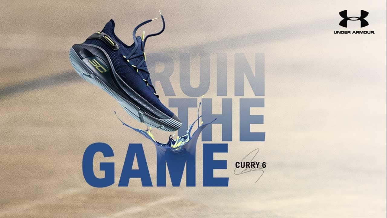 Under armour curry 6 hot sale yellow