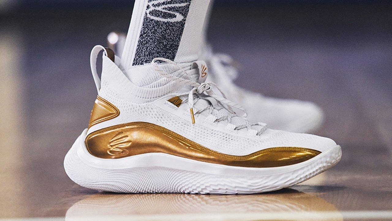 Sneakers Release Under Armour Curry 8 White Gold