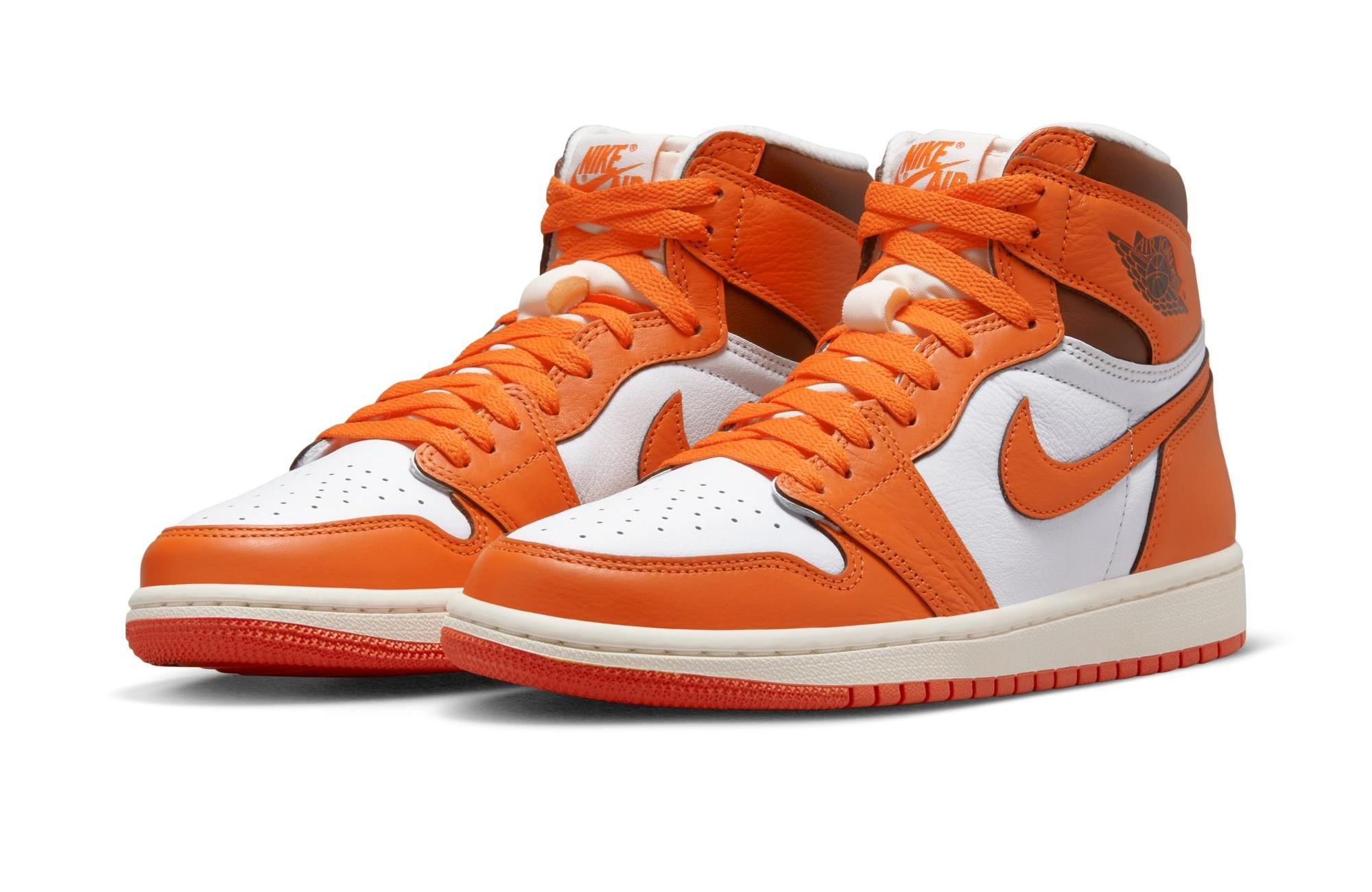 Orange Air Jordan 1 Retro Shoes - Low, Mid, High - Hibbett