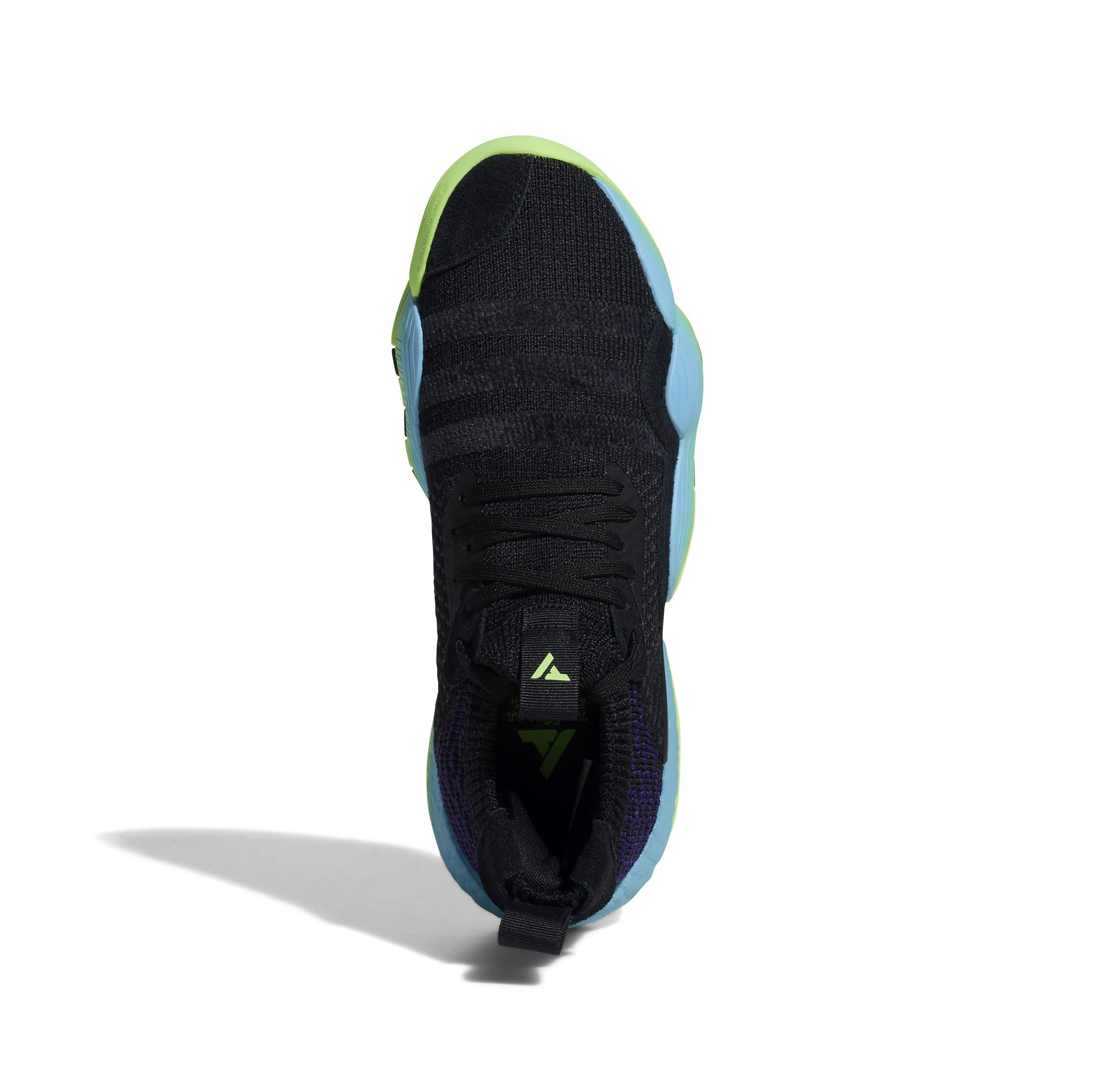 adidas Trae Young 2.0 "Core Black/Team Green" top view