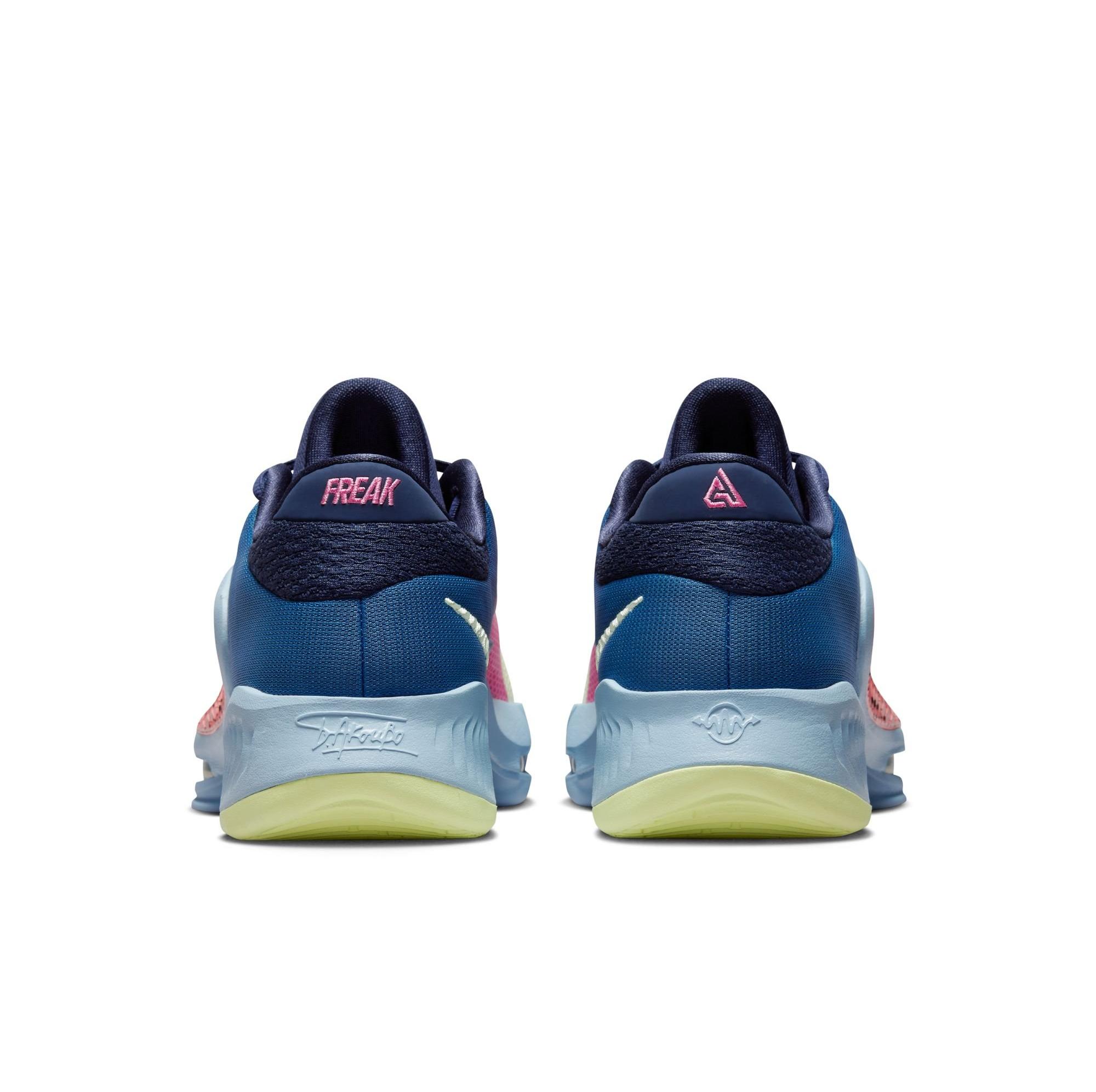 Nike Air Max 270 Flyknit (Blue/Yellow) - Sneaker Freaker