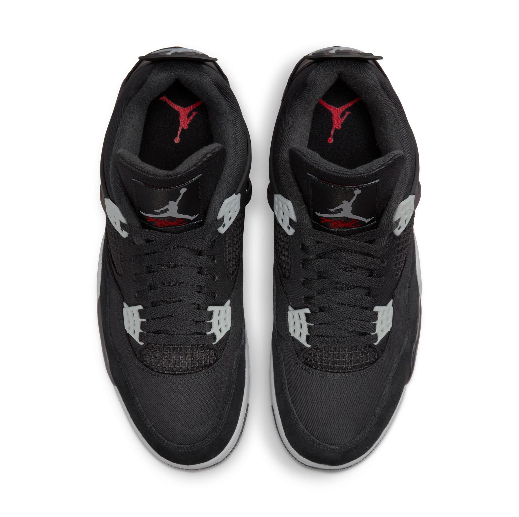 Jordan 4 Retro SE top view